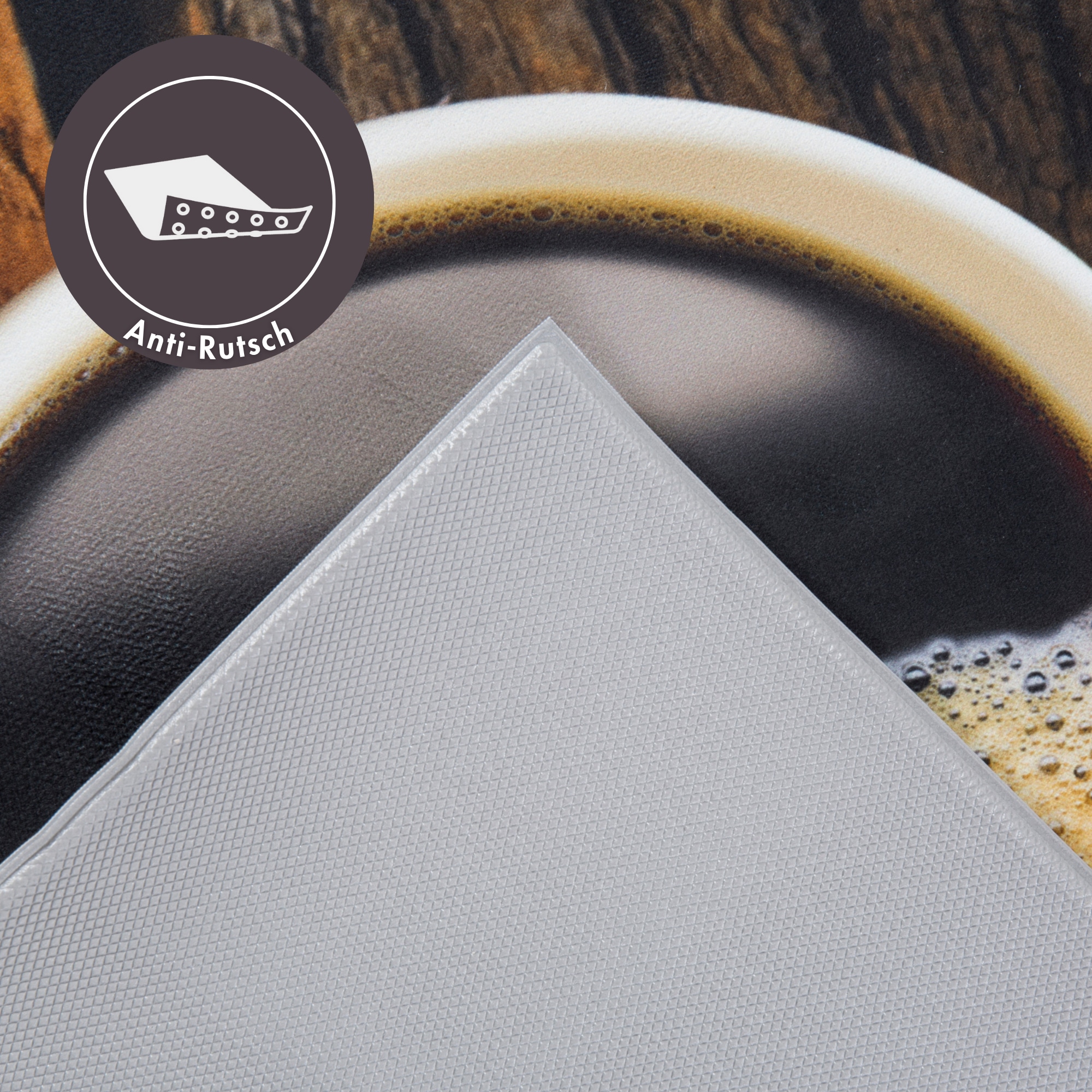 Andiamo Chemin de table »Kitchen« Rectangulaire 3 mm Höhe Vinyl-Küchenläufer, moderne Küchenmotive, Pasta, Gewürze, Kaffee