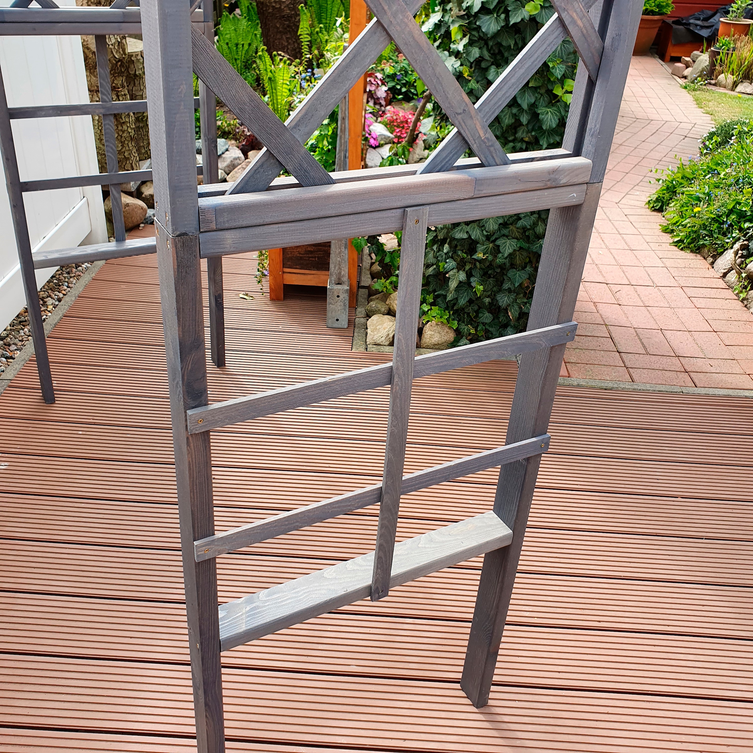 promadino Pergola »Ben«, BxTxH: 200x60x210 cm