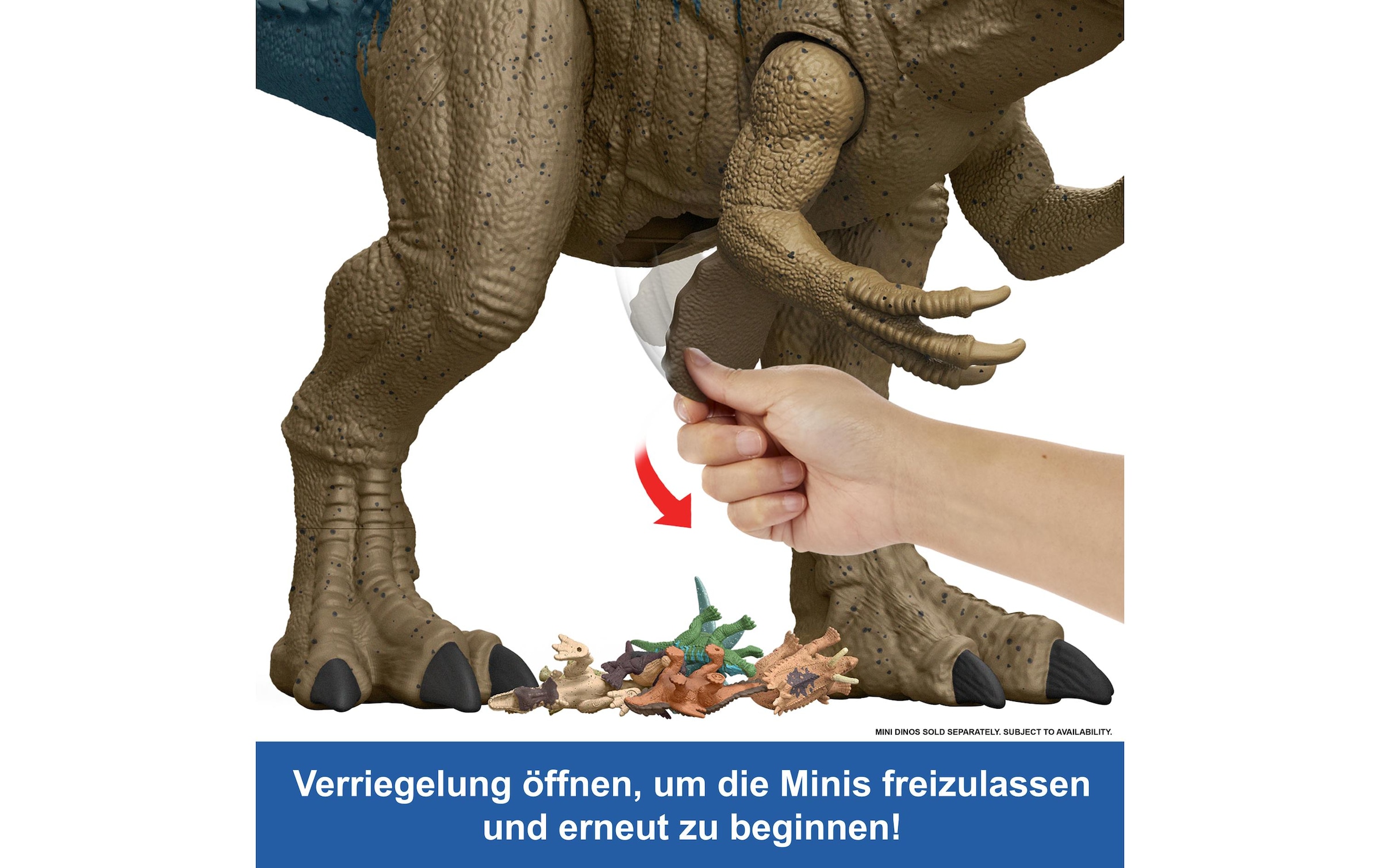 Mattel® Spielfigur »Jurassic World Super Colossal Allosaurus 90 cm«