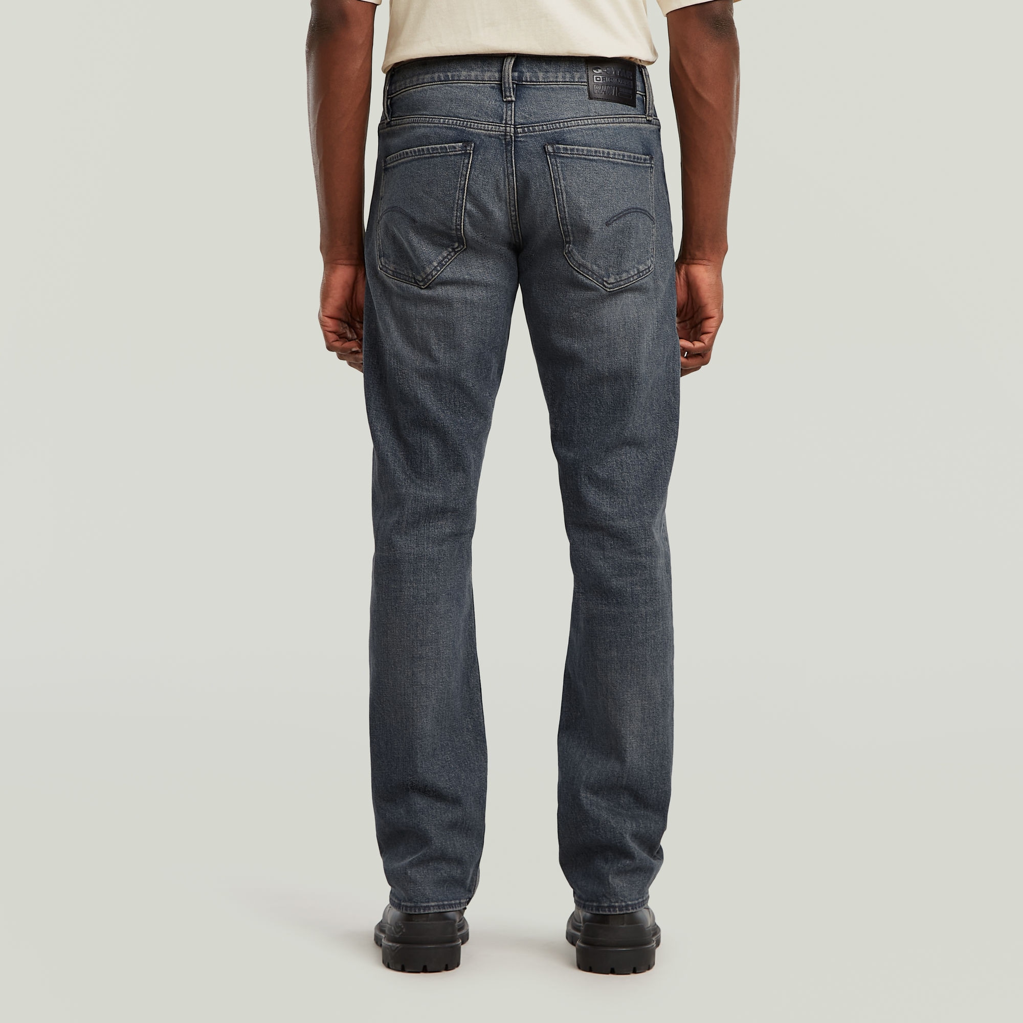 G-STAR Straight-Jeans »Mosa Straight«, mit hellen Nähten