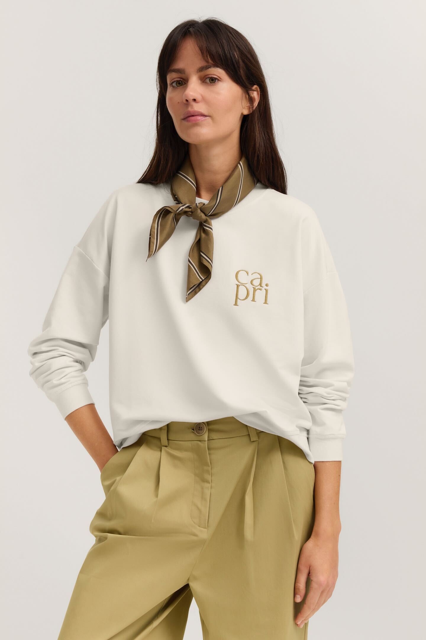 Image of bugatti Sweatshirt "mit Print", aus elastischer Baumwollqualität