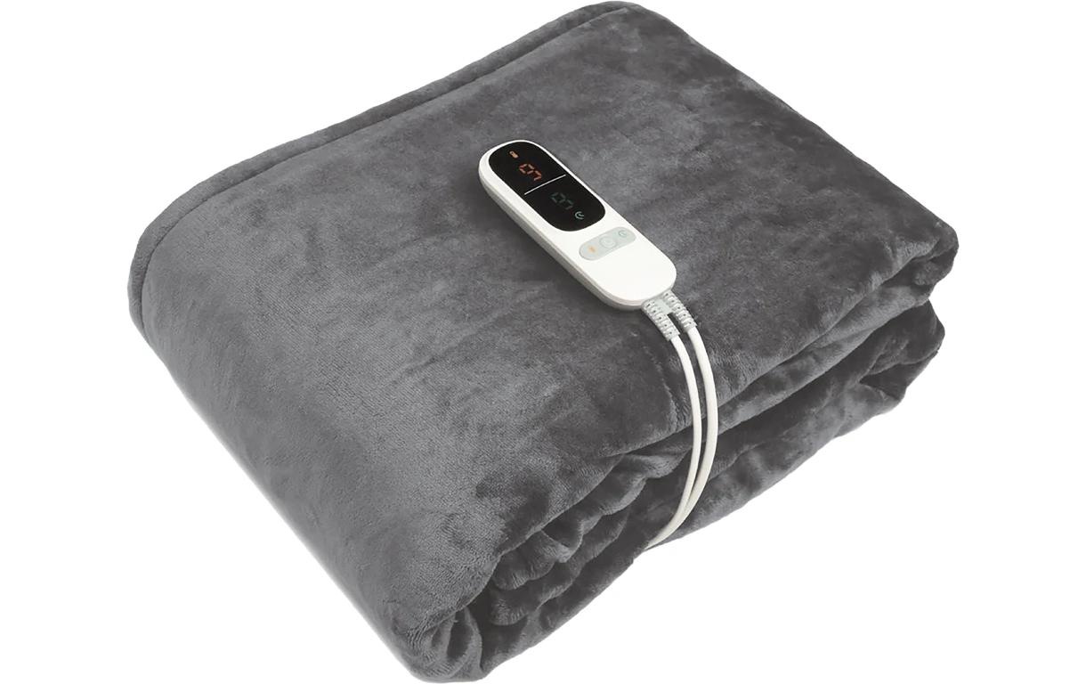 Sonnenkönig Heizdecke »Lenny, Leistung 160W, Fleece, Ladestation, Fernbedienung« 160x180 cm, 9 Temperaturstufen mit Überhitzungsschutz, PTC-Heizsystem