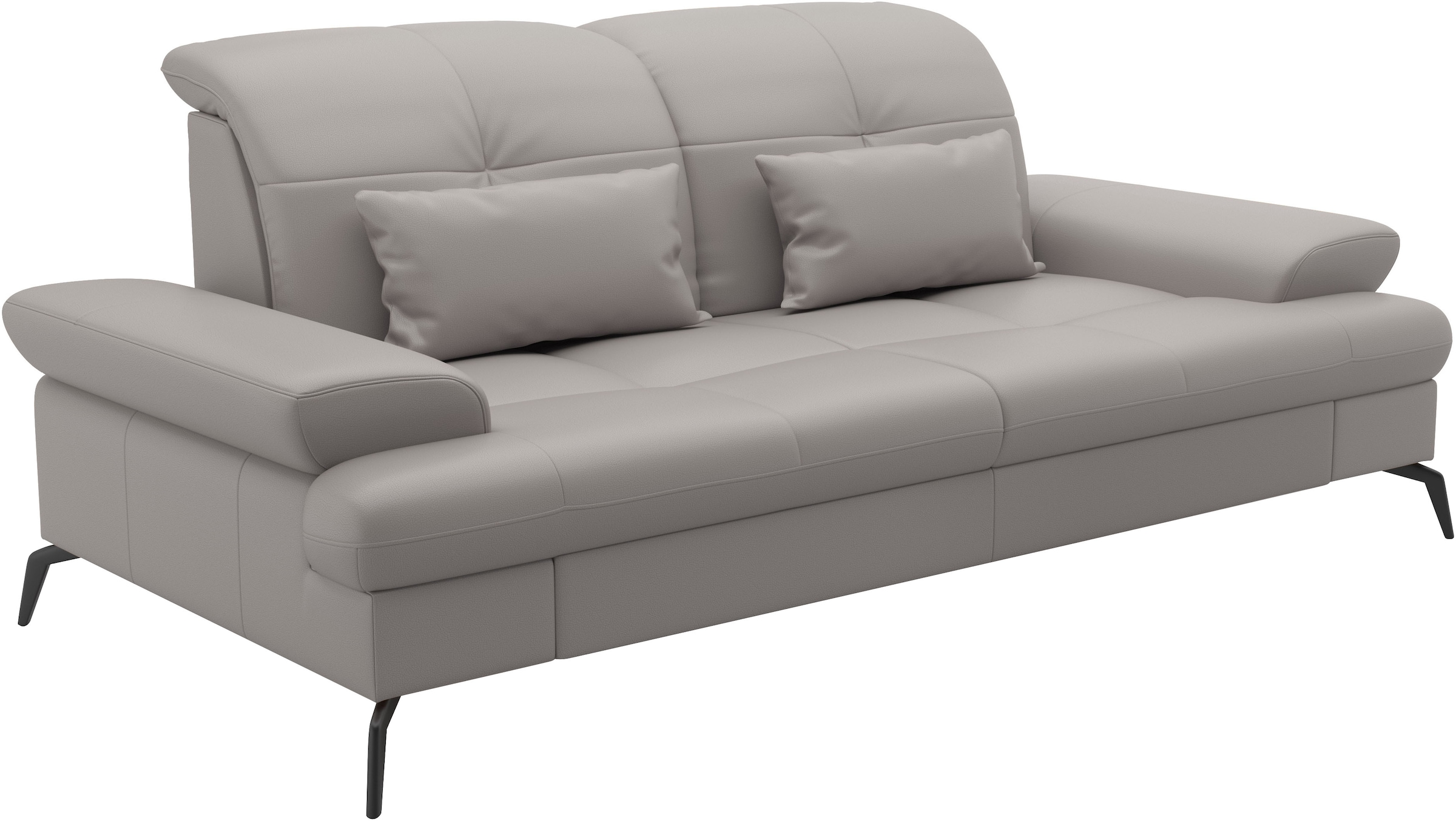 sit&more 2,5-Sitzer »Amica, inkl. Sitztiefenverstellung und Armteilverstellung«, wahlweise mit Kopfteilverstellung und Bettfunktion
