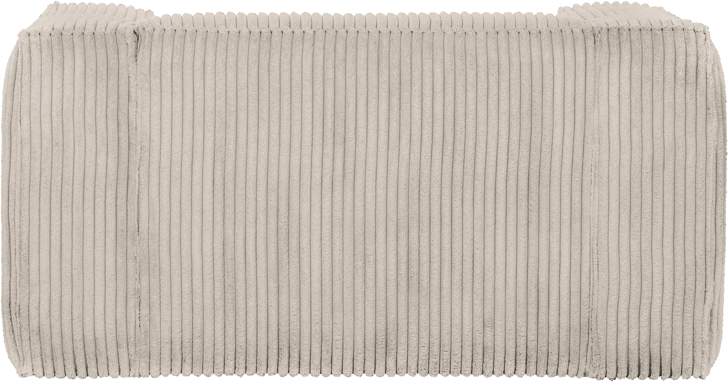 WOOOD Loungesessel »Bean mit Split-Rippenbezug und Armlehnen B 146 x T 98 x H 74 cm« Hohe Verschleissfestigkeit, Teflon-Imprägnierung, Tragkraft 100 kg
