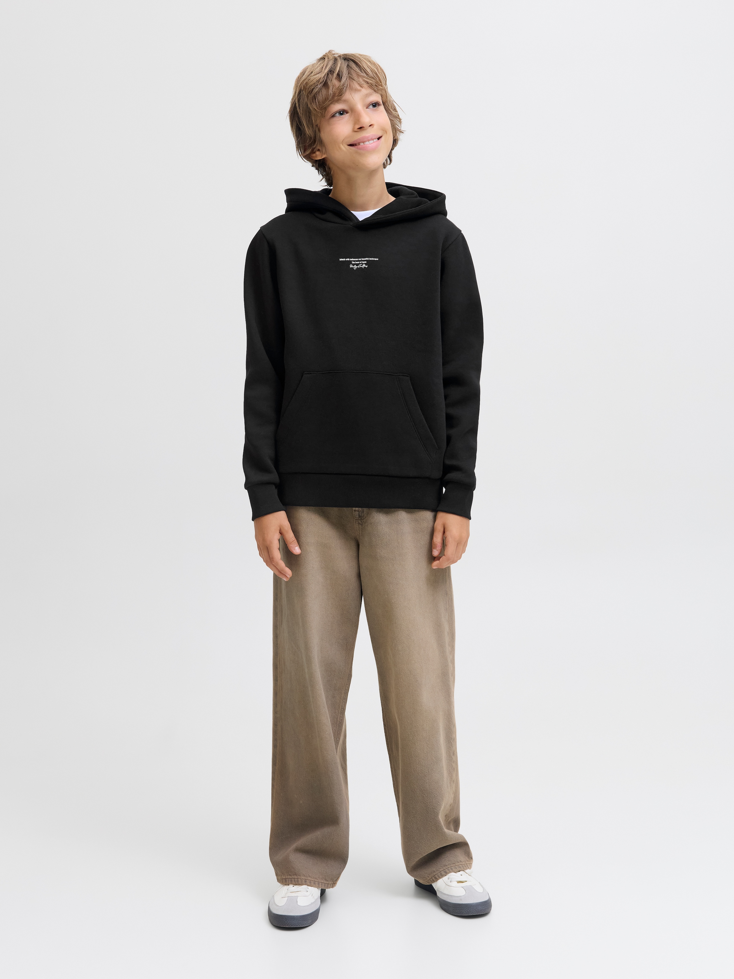 Jack & Jones Junior Sweat à capuche »JJKENJI SWEAT HOOD JNR«