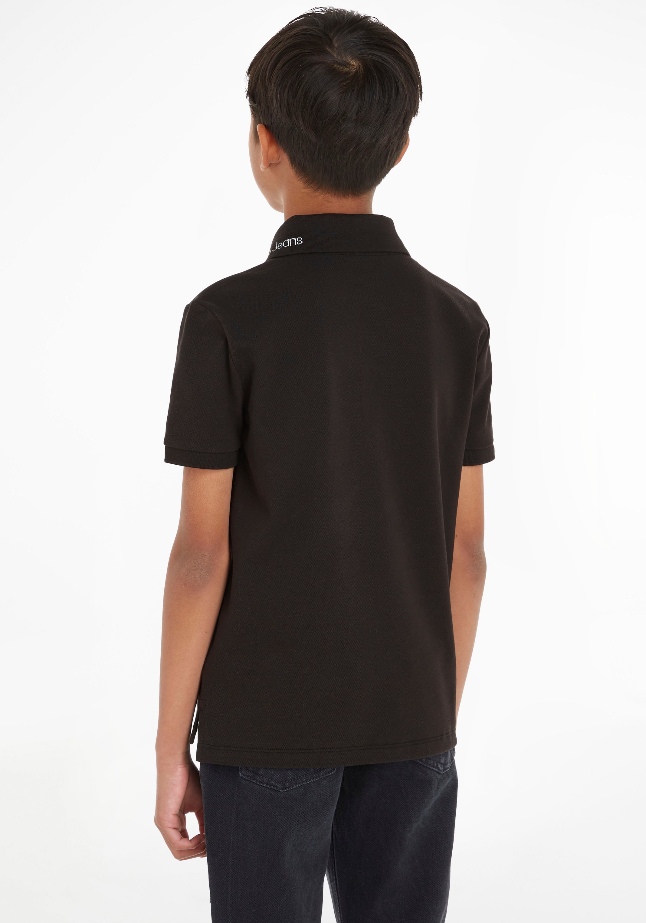 Calvin Klein Jeans Poloshirt »INTARSIA LOGO PIQUE POLO«