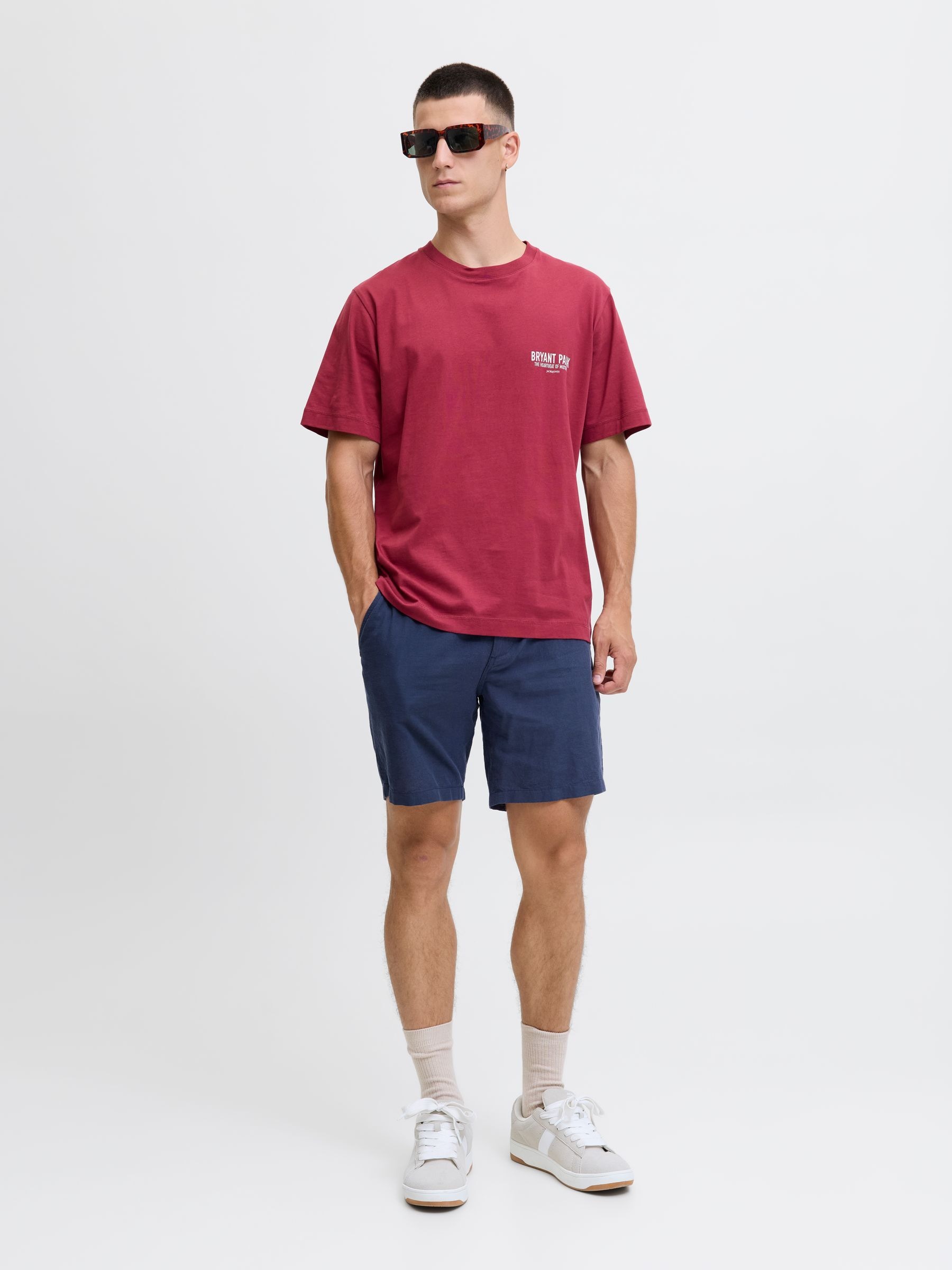Jack & Jones Short en chino »JPSTACE SUMMER SHORT SRT SN«  avec poches pratiques