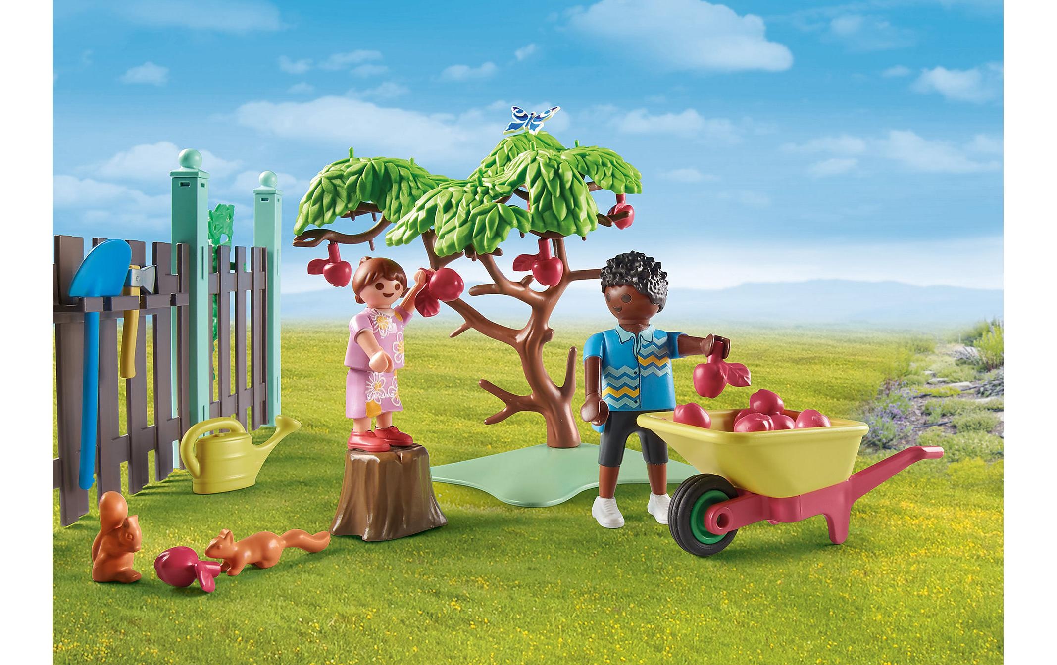 Playmobil® Spielbausteine »My Life Kleine Hühnerfarm im Tiny Haus Garten 71510«, (77 St.)