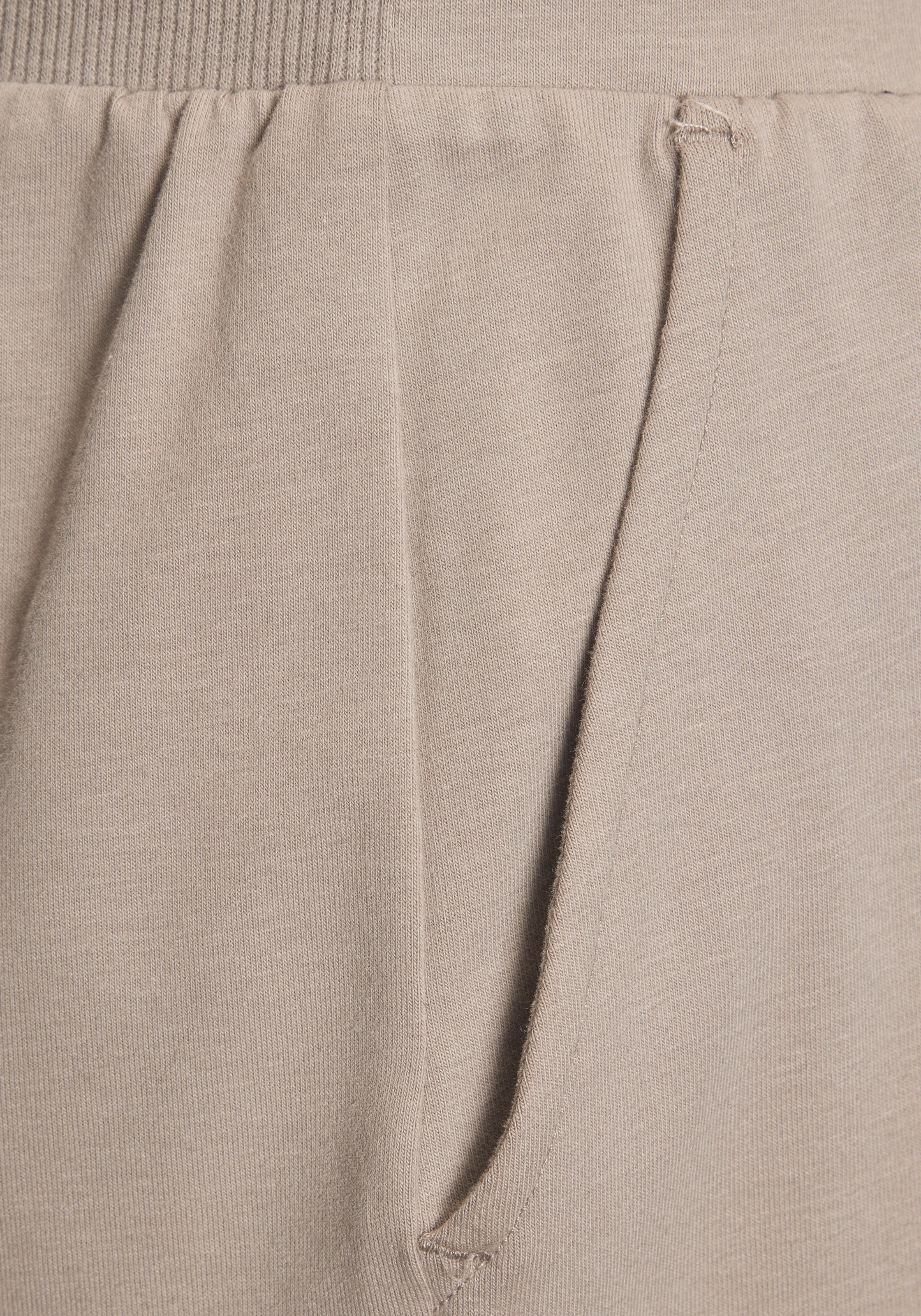 Elbsand 7/8-Hose, aus Sweatware mit weitem Bein
