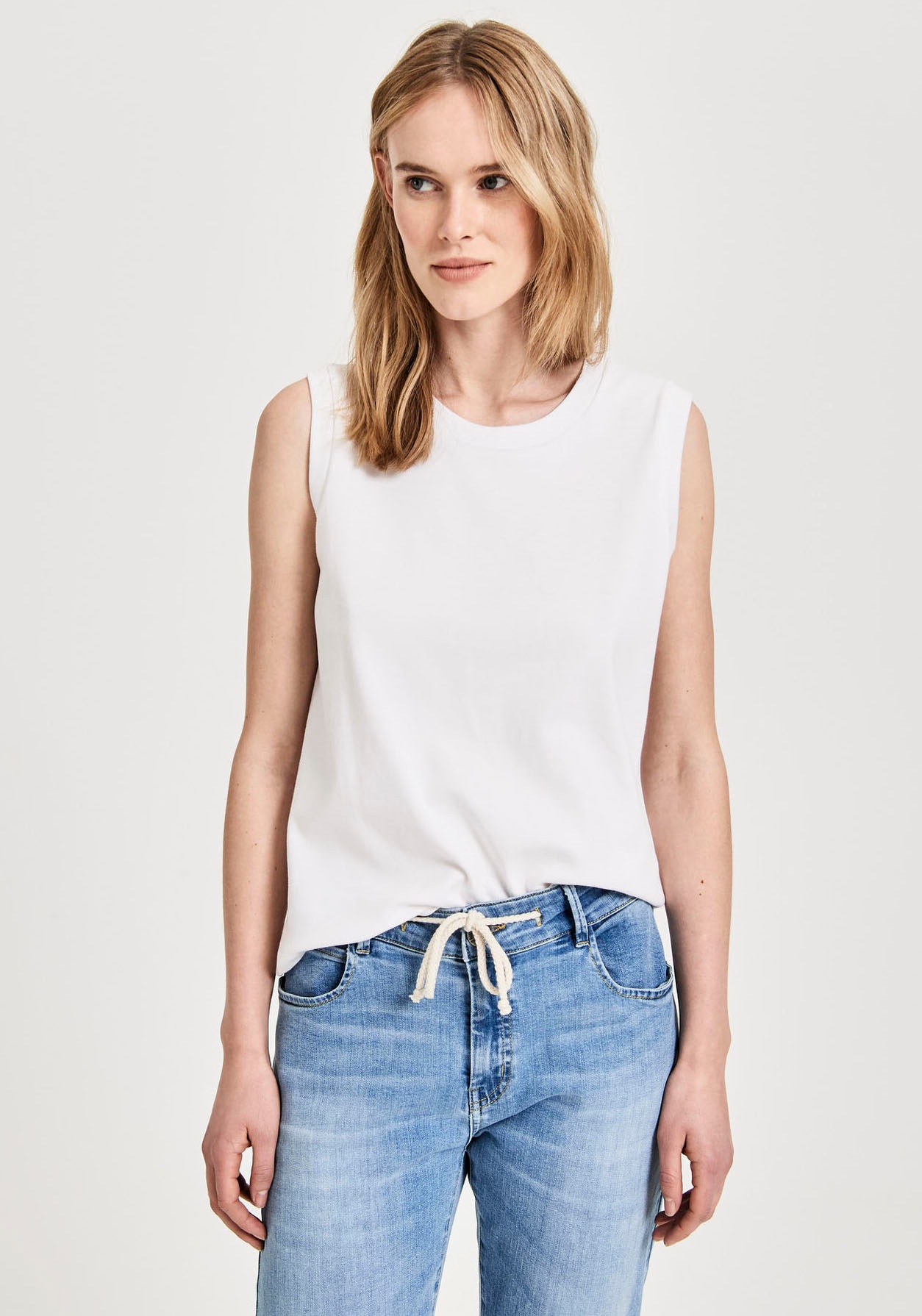 Image of OPUS Tanktop »Ilayda«, mit weichem Rippbündchen bei Ackermann Versand Schweiz