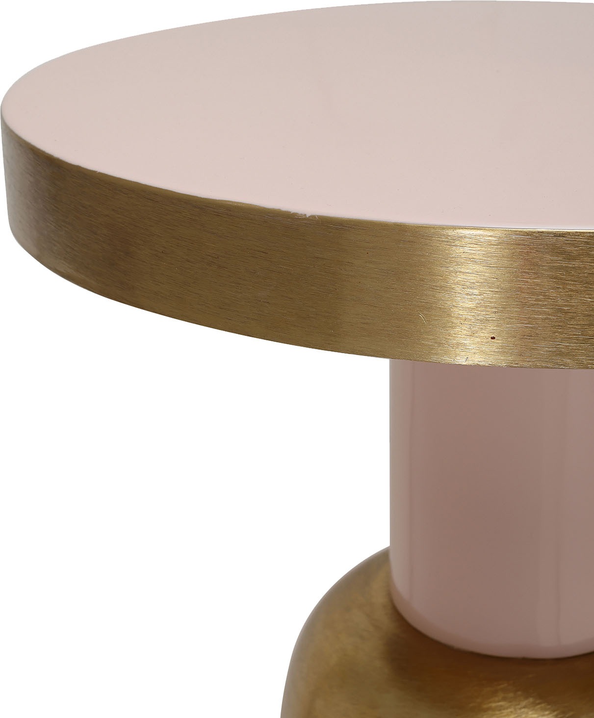 Kayoom Beistelltisch »Art Deco 2125, Beistelltisch aus Eisen, dekoratives Design«, (1 St.), Handarbeit, lackierter Tisch mit Metalleffekten, dekorativ