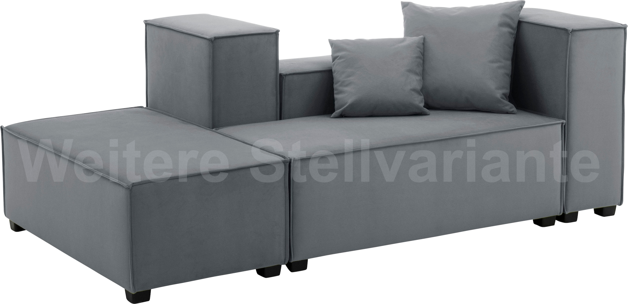 Max Winzer® Wohnlandschaft »MOVE«, (Set), Sofa-Set 07 aus 5 Sitz-Elementen, inklusive 2 Zierkissen, kombinierbar