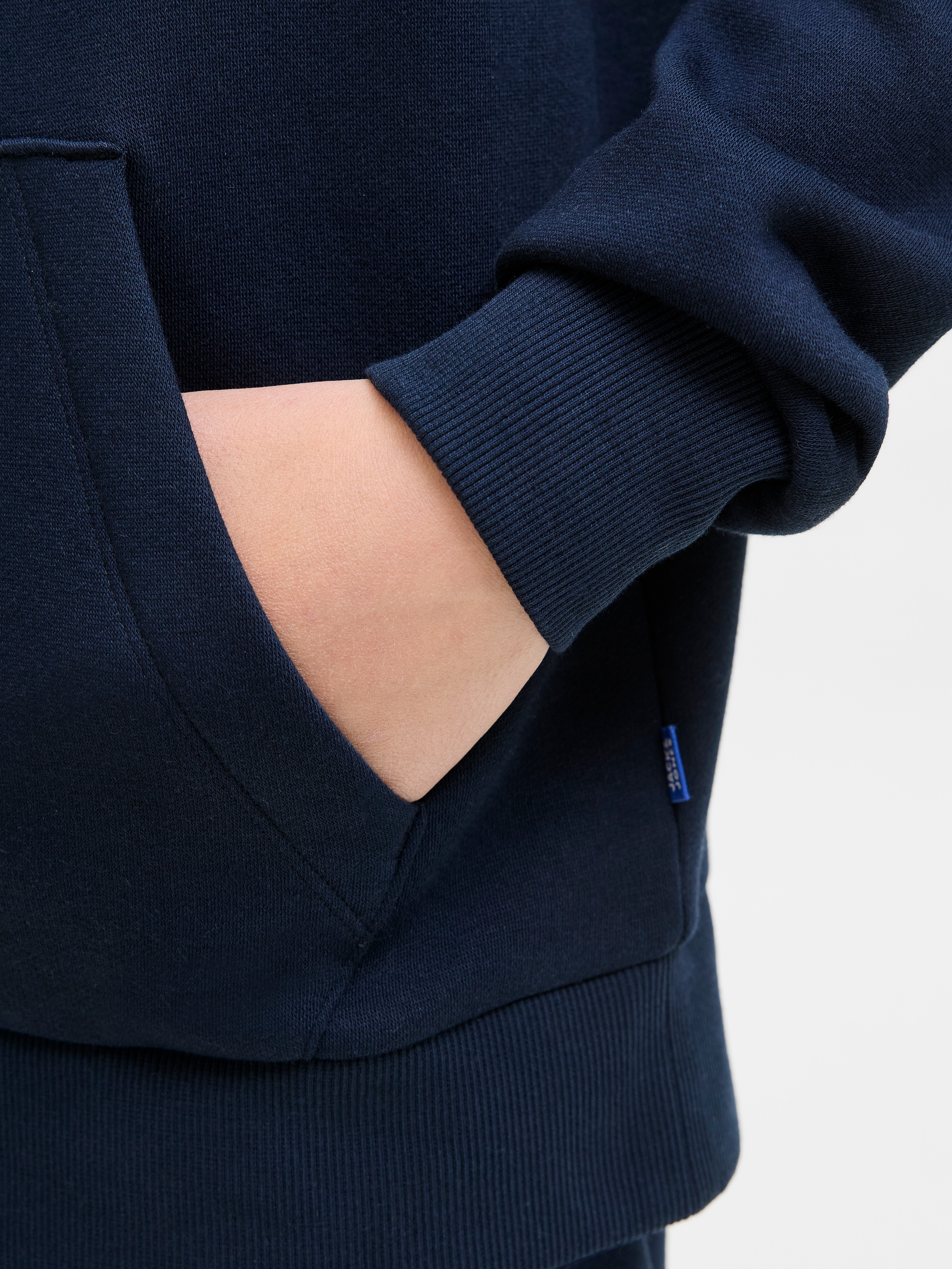 Jack & Jones Junior Sweat à capuche »JJELOGO SWEAT HOOD 2 COL AW25 NOOS JNR«