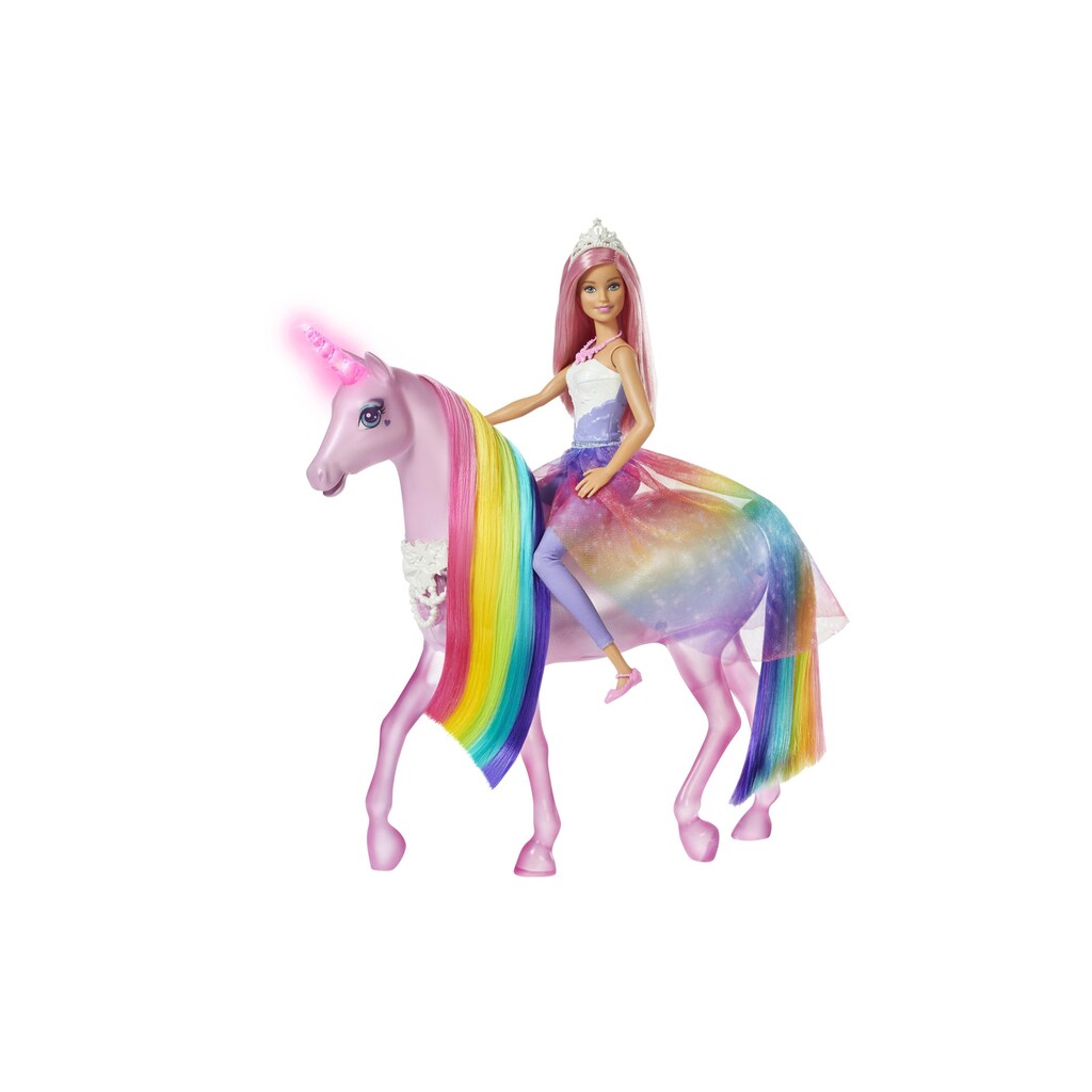 Barbie Spielfigur »Dreamtopia Zauberlicht Einhorn«