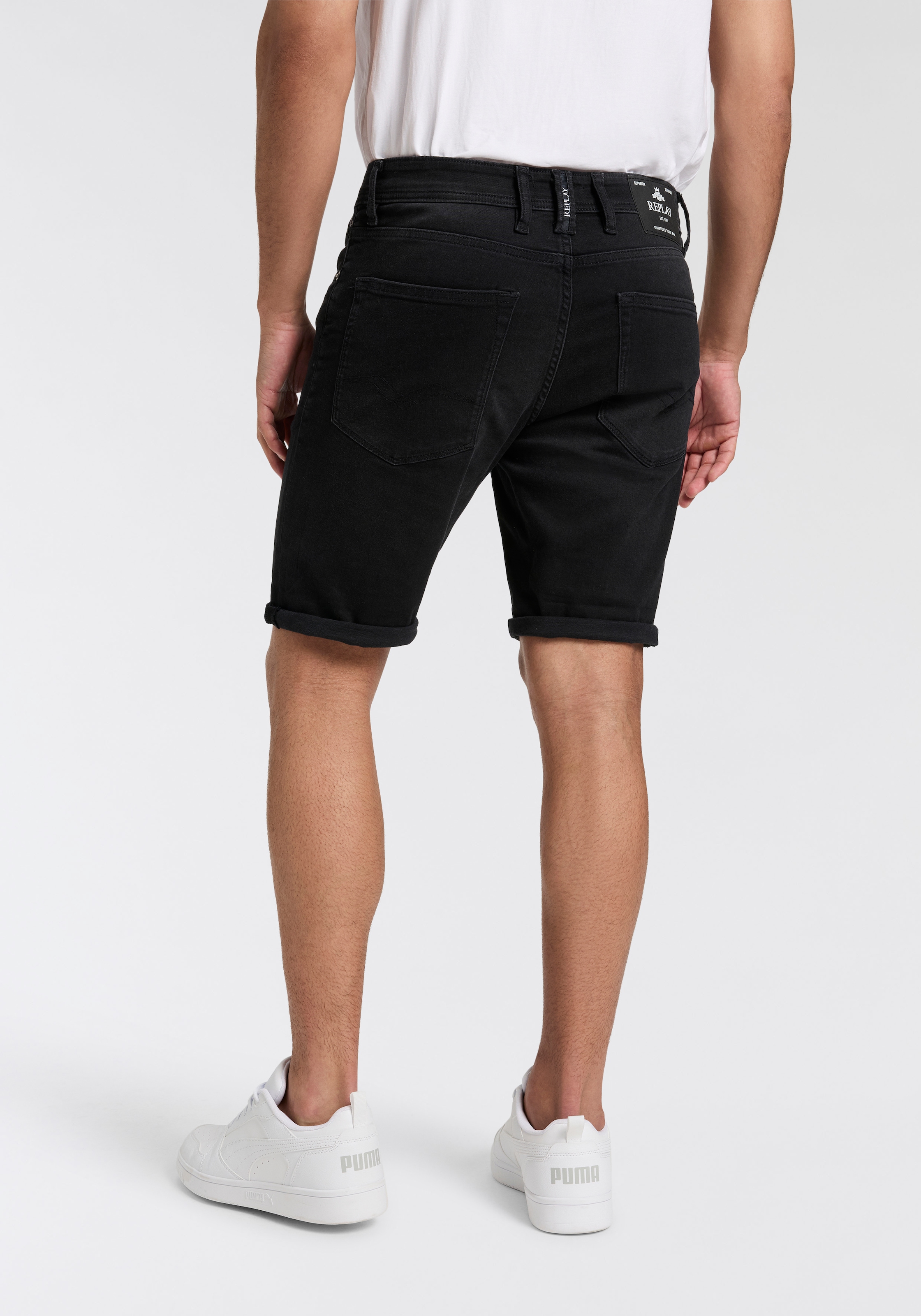 Replay Shorts, im klassischen 5-Pocket-Design