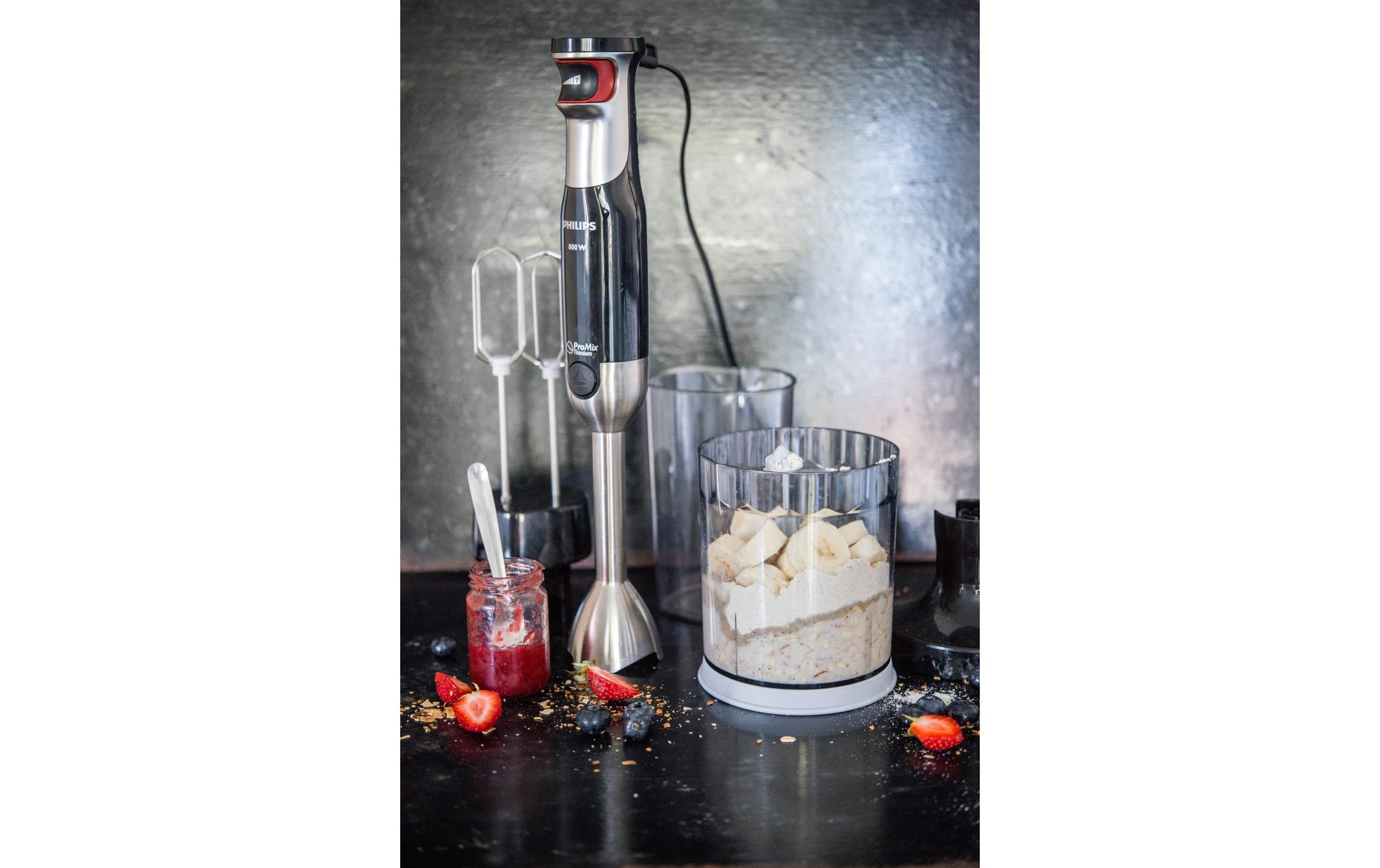 Philips Stabmixer »Avance Collection HR1674/91, Silberfarben«, 800 W