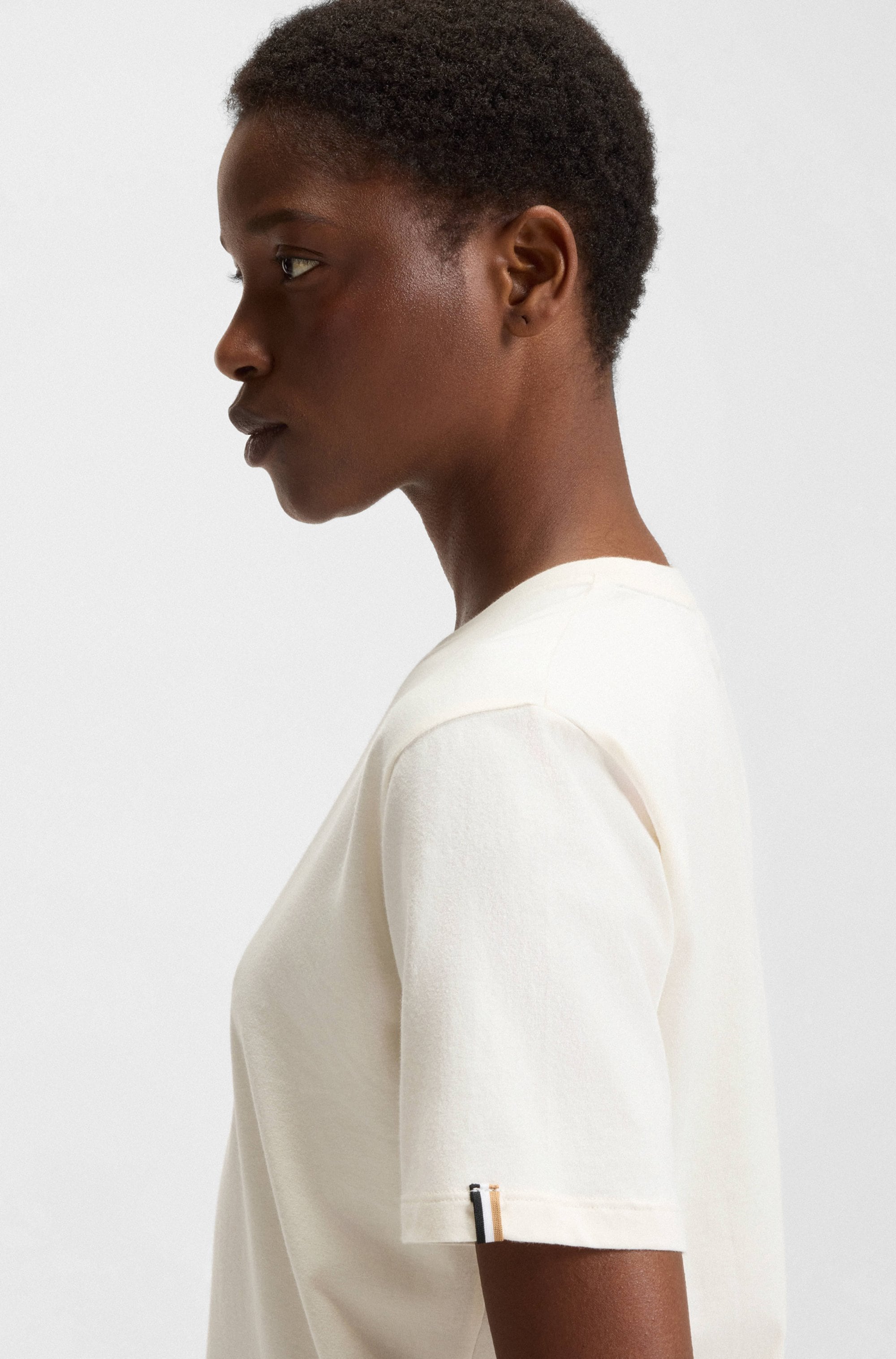 BOSS Schlafanzug »CI Short Set« 2 Stk. tlg., zweifarbig, Rundhals