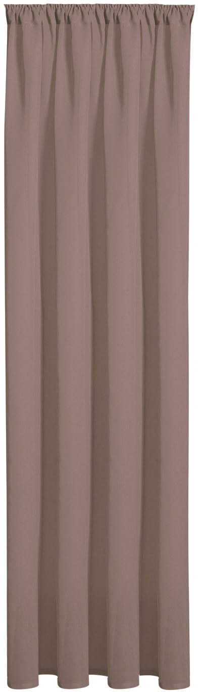 Gerster Gardine »Tessa« Kräuselband 1 Stk. tlg. Fertigschal uni - nature line