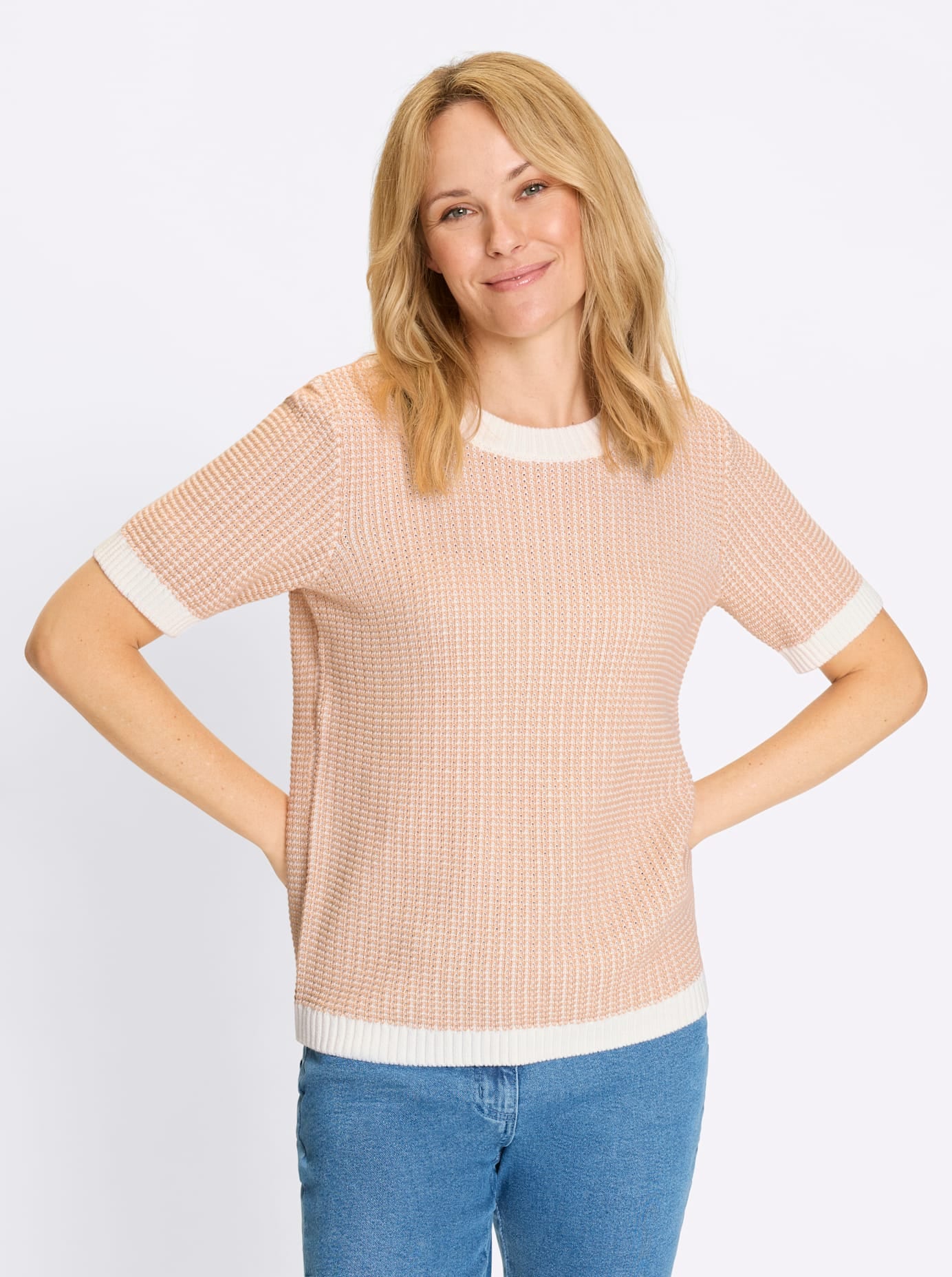 Classic Basics Kurzarmpullover "Pullover"
