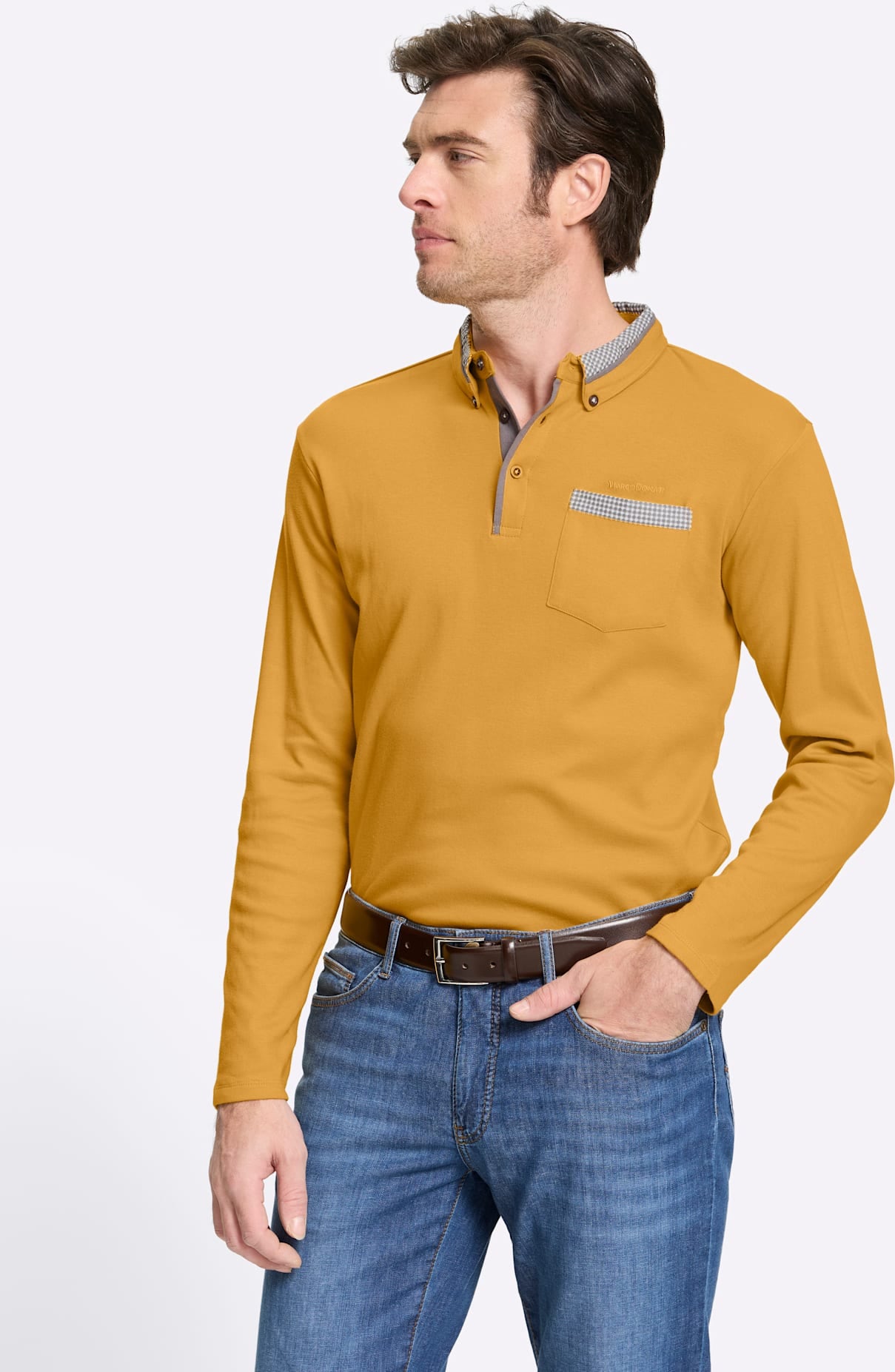 Image of Marco Donati Langarmshirt "Langarm-Shirt" 1