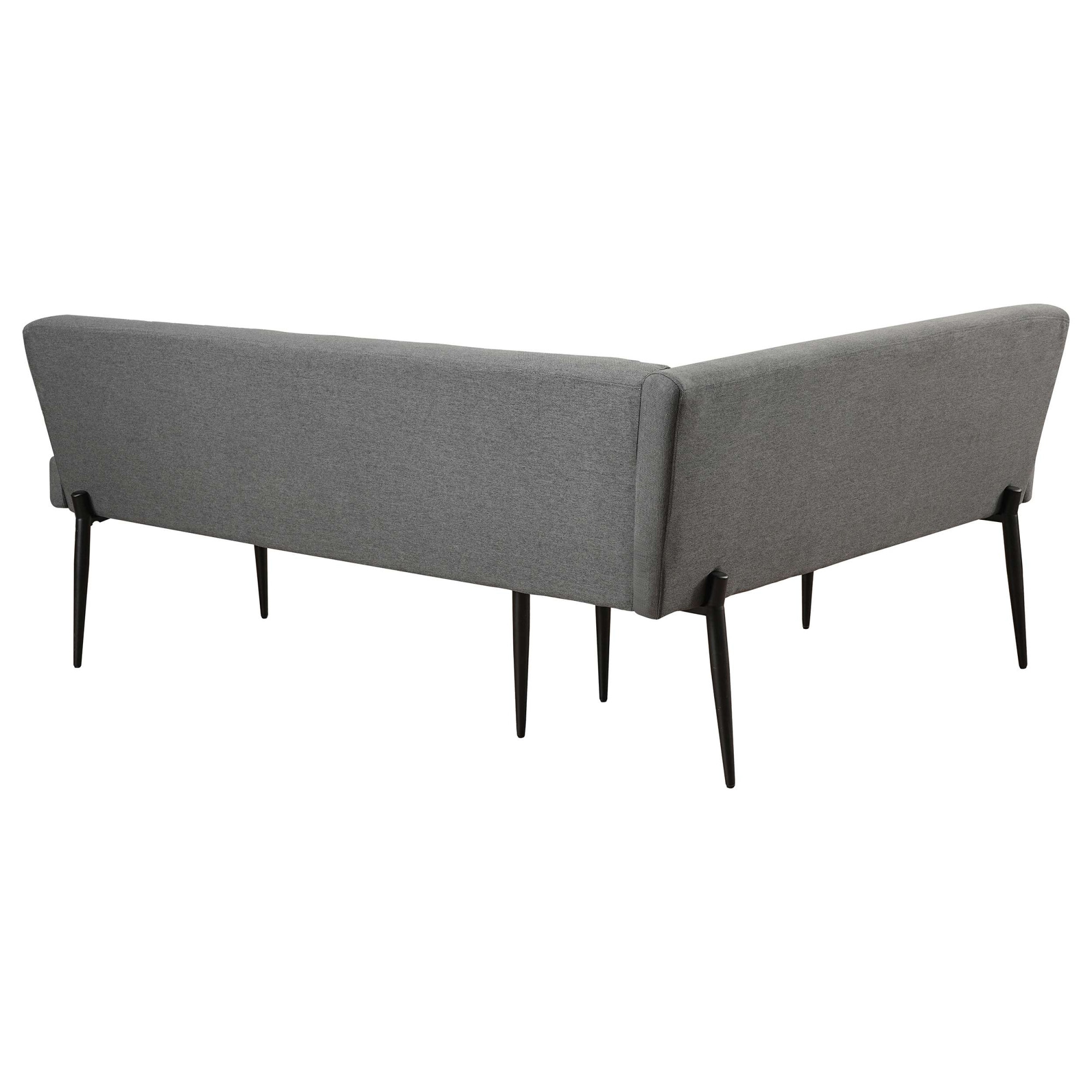 GOODproduct Eckbank »Frida« Federkern, pflegeleichtem Velours oder Webstoff Bezug, Breite 210 cm