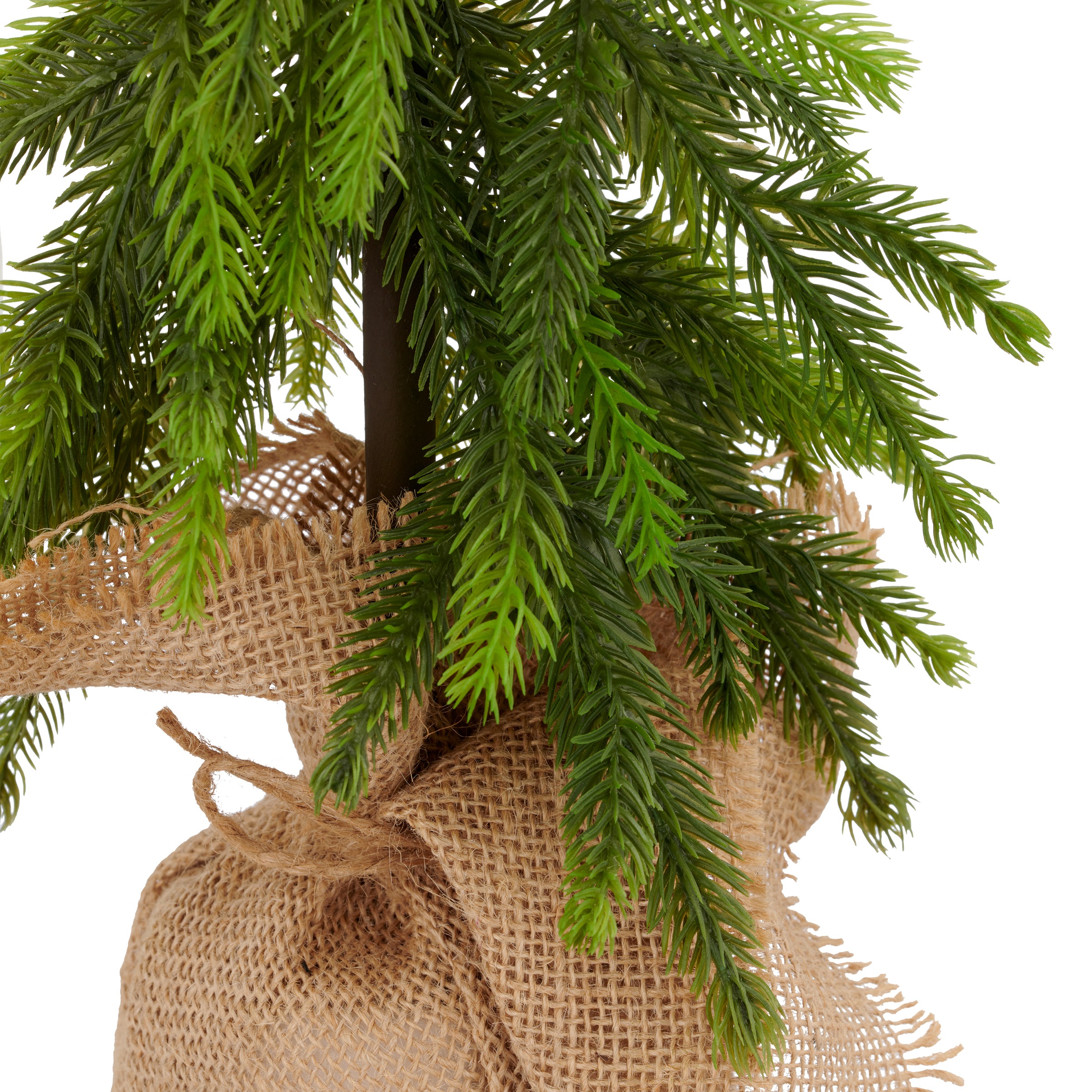 Creativ green Winterliche Kunstpflanze »Tannenbäumchen« im Set aus 2 Grössen