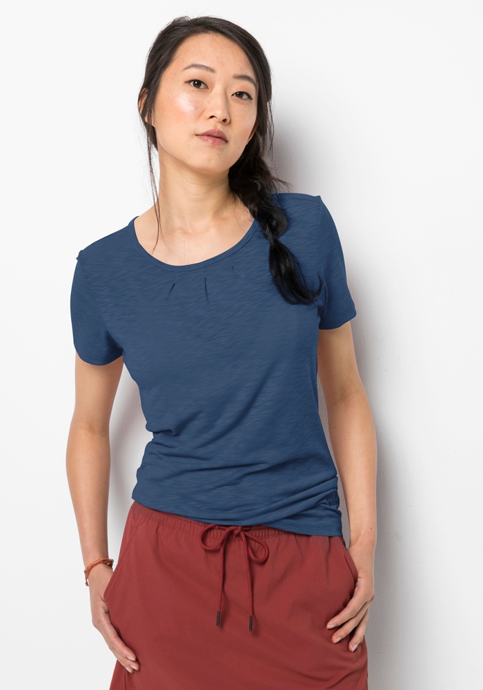 Image of Jack Wolfskin Rundhalsshirt »TRAVEL DRAPE T W« bei Ackermann Versand Schweiz