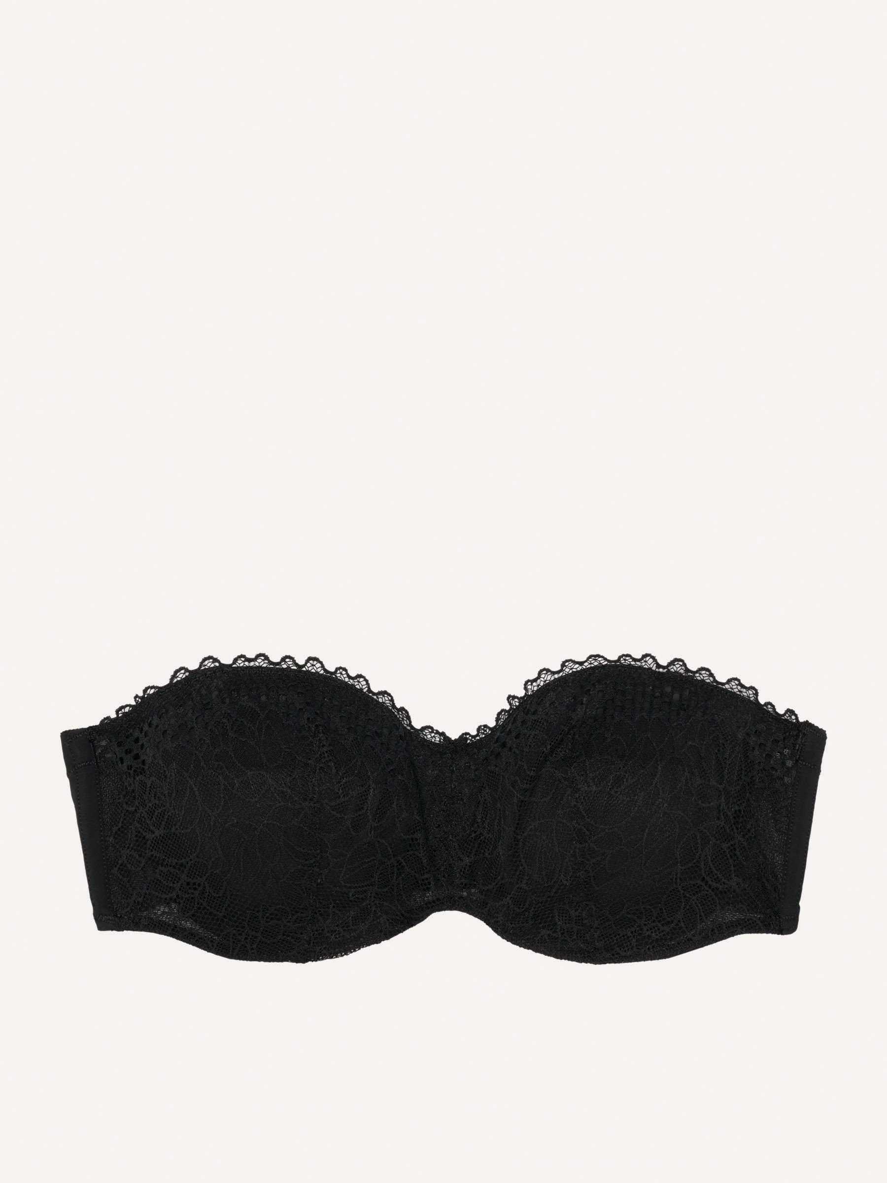 PASSIONATA Bandeau-BH »PILA«, mit Spitze überzogene Cups, abnehmbare Träger