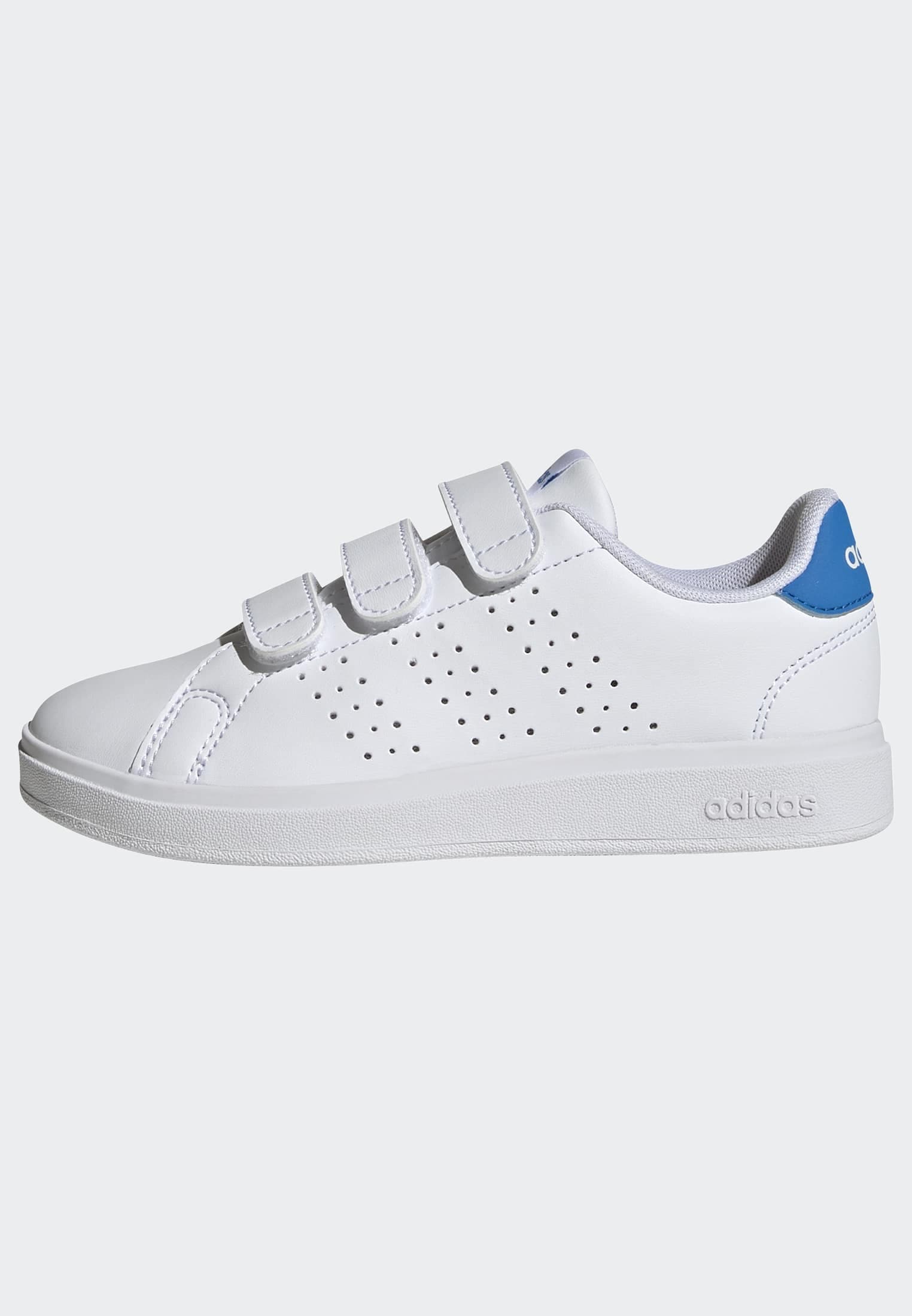 adidas Sportswear Chaussures à scratch »ADVANTAGE BASE 2.0 KIDS«  Design auf den Spuren des adidas Stan Smith, für Kinder & Jugendliche