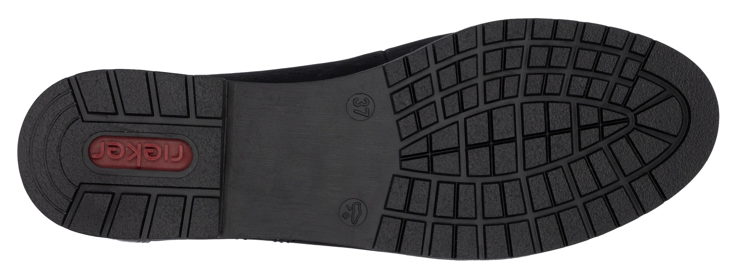 Rieker Ballerina  , Loafer, Schlupfschuh, Flats, Slipper, Businessschuh mit Schleifchen