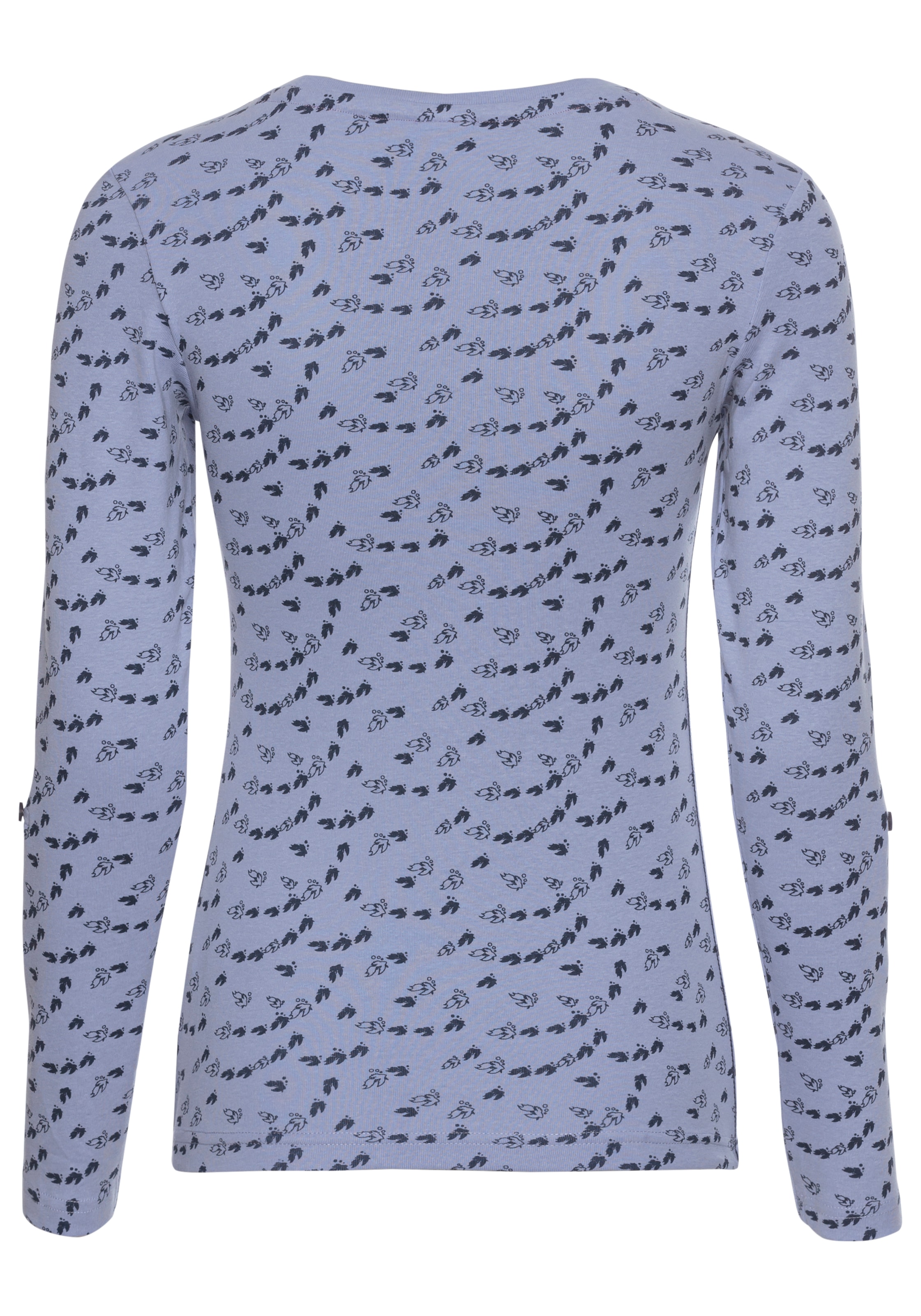 KangaROOS Langarmshirt, mit Allover-Print - NEUE KOLLEKTION