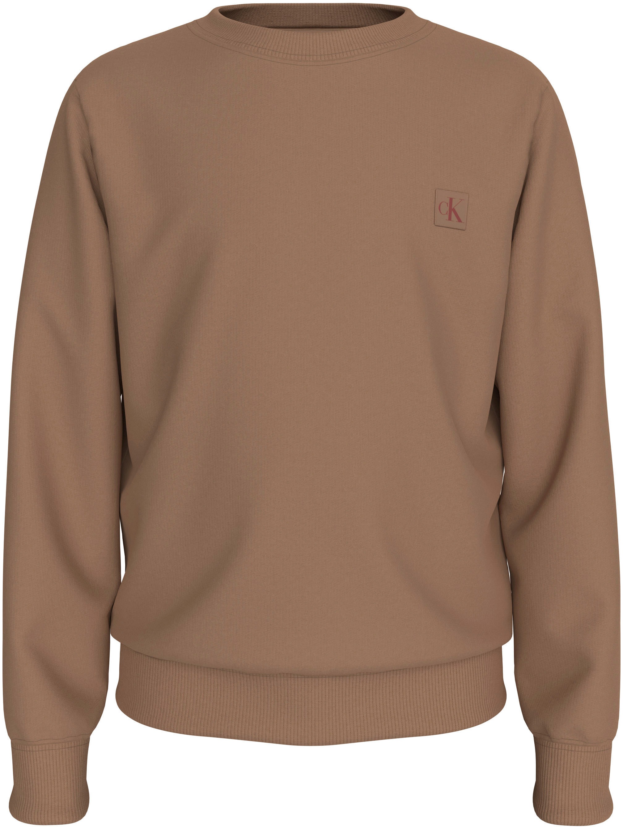 Calvin Klein Jeans Sweatshirt »MONO MINI BADGE REG CN«, für Kinder bis 16 Jahre mit Logoschriftzug