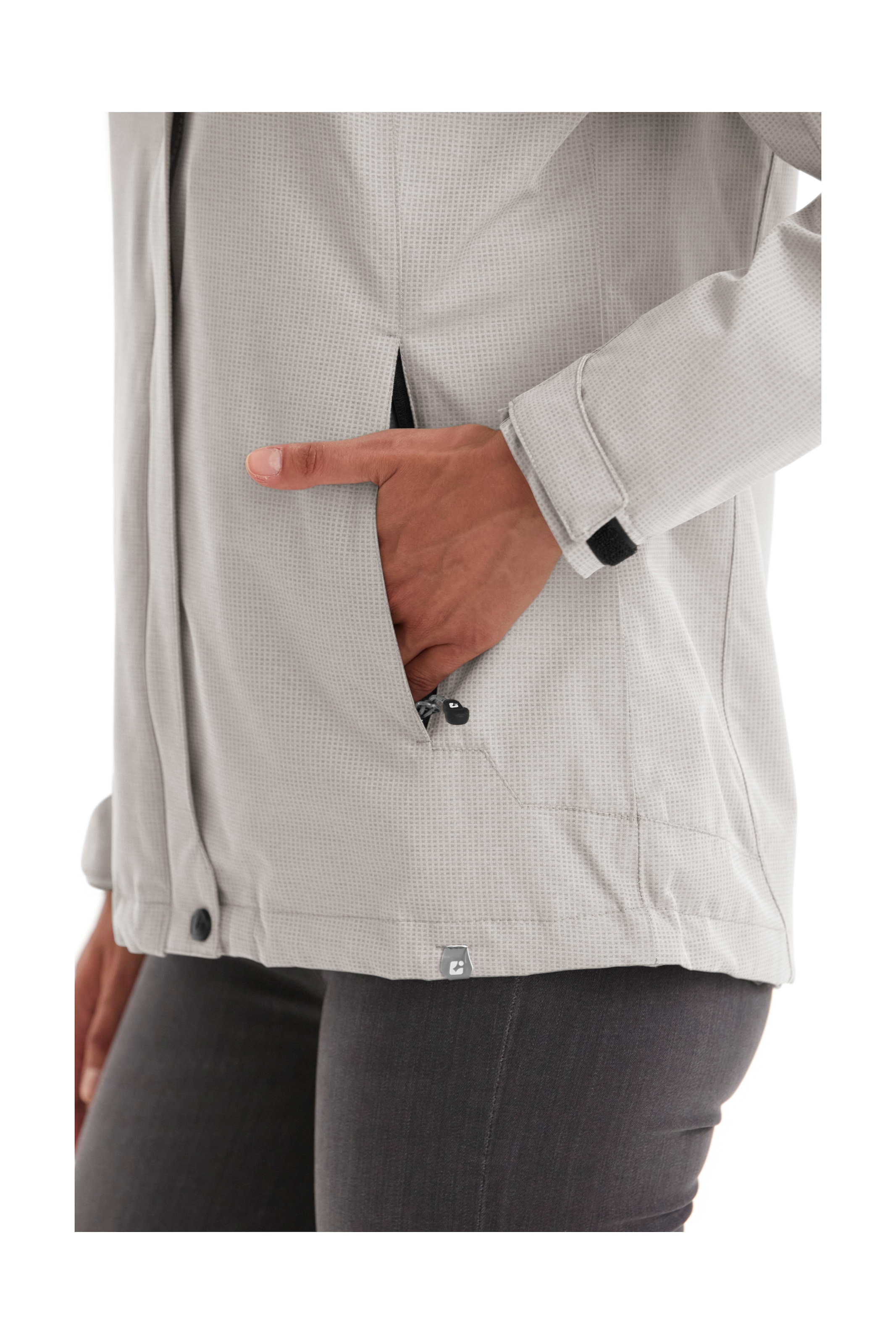 Killtec Outdoorjacke »Inkele«, Damenjacke mit abnehmbarer Kapuze, wind- und wasserdicht, atmungsaktiv