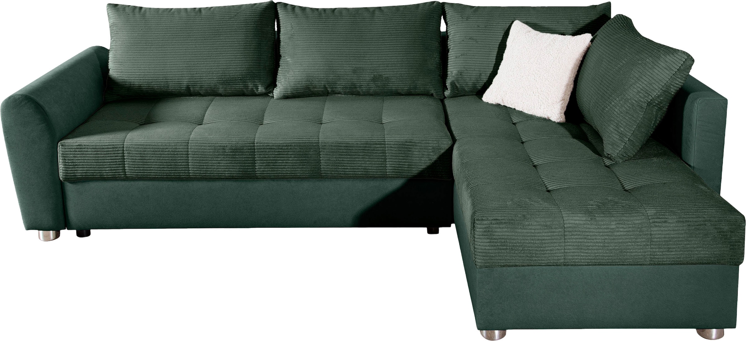 COLLECTION AB Ecksofa »JANA XL-Sofa L-Form«, inkl. Bettfunktion, Bettkasten und Bonnelfederkern