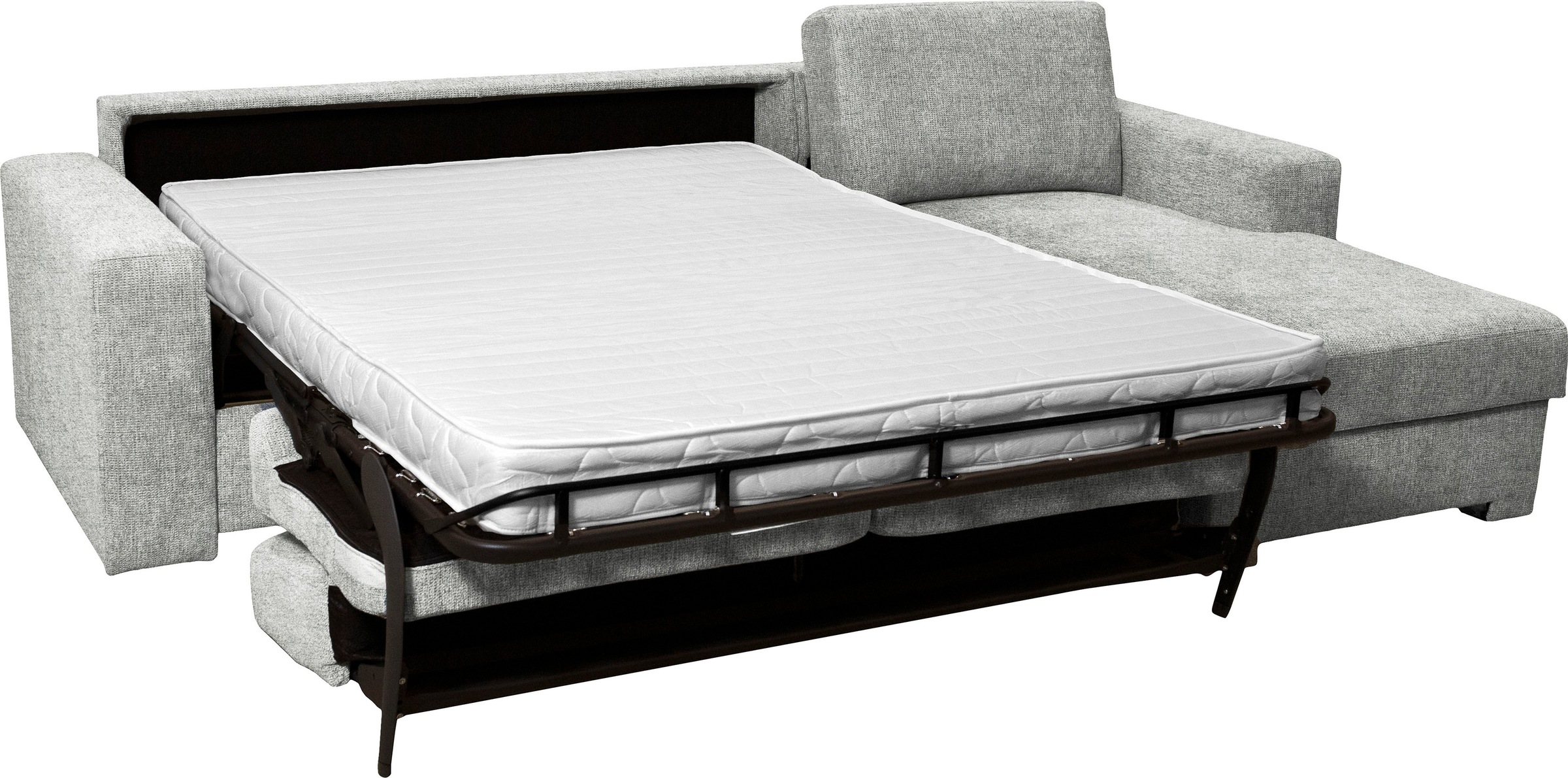 Home affaire Ecksofa Roma "L" Dauerschlaffunktion, mit Unterfederung, Matratzenhöhe 14cm, Liegemasse ca 163x198 cm, L-Form