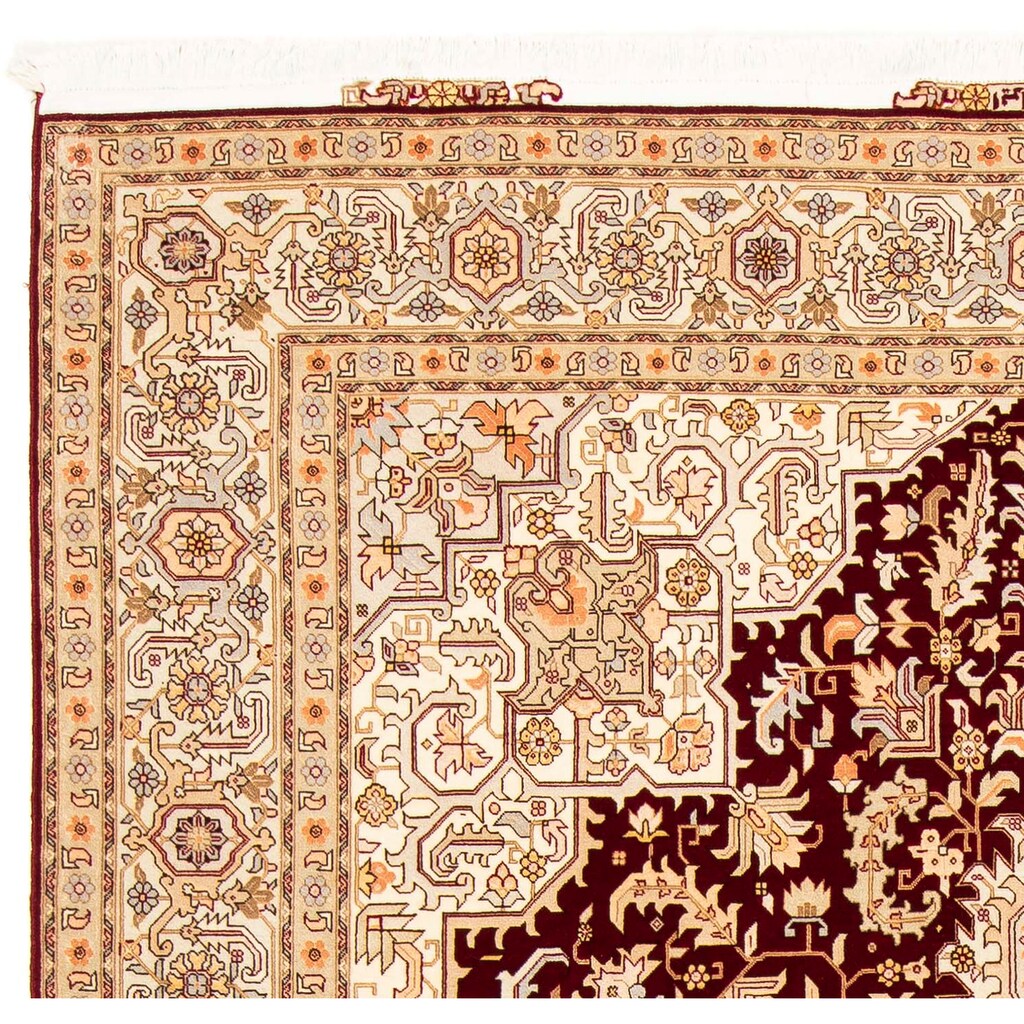 morgenland Orientteppich »Perser - Täbriz - Royal - 300 x 200 cm - dunkelrot«, rechteckig