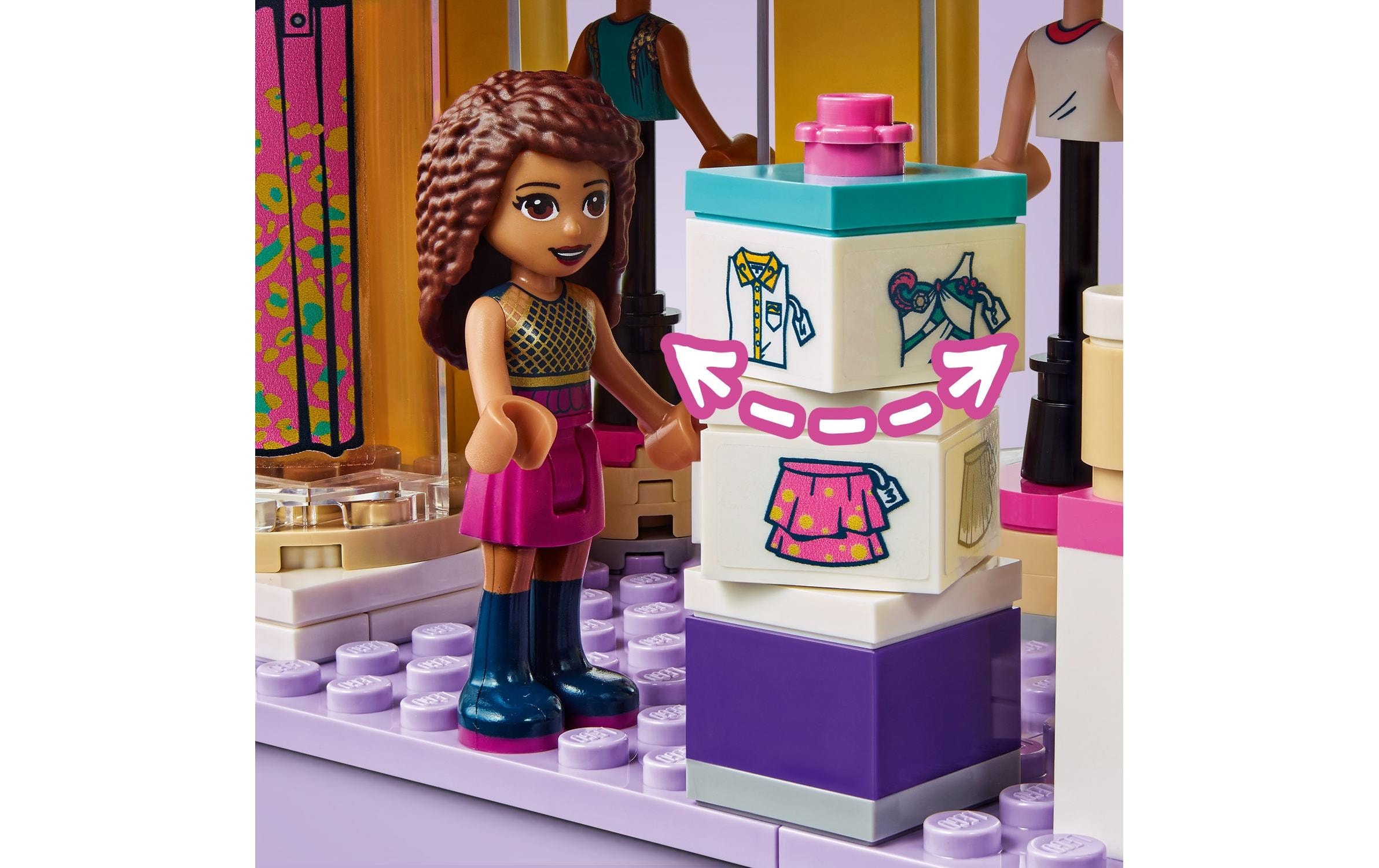 LEGO® Konstruktionsspielsteine »Emmas Mode-Geschäft 4«
