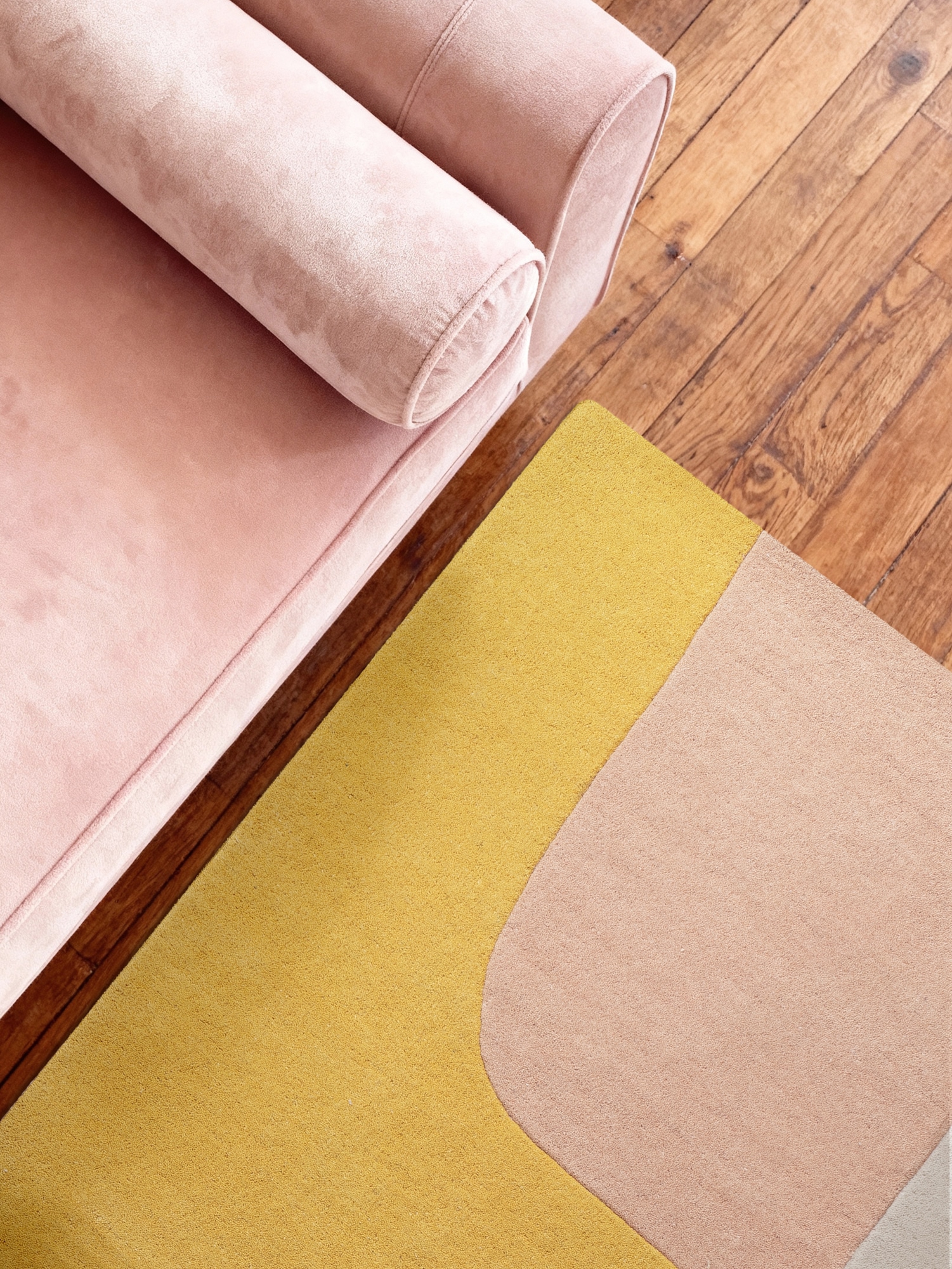 Ted Baker Tapis en laine »Curzon« Rectangulaire 17 mm Höhe Laine, tapis naturel, fait main, salon, chambre à coucher, coloré