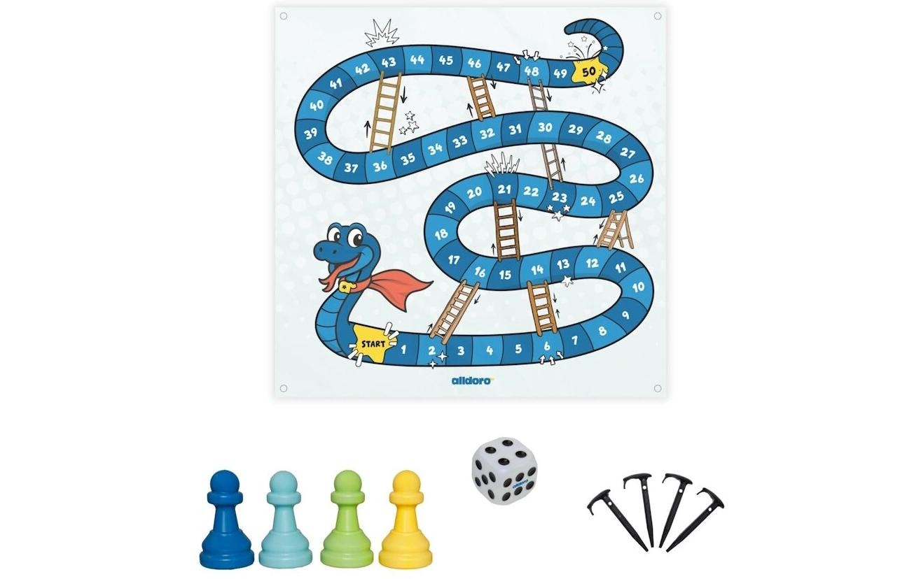 alldoro Spiel »Leiterspiel XXL, 1,5 x 1,5 m«