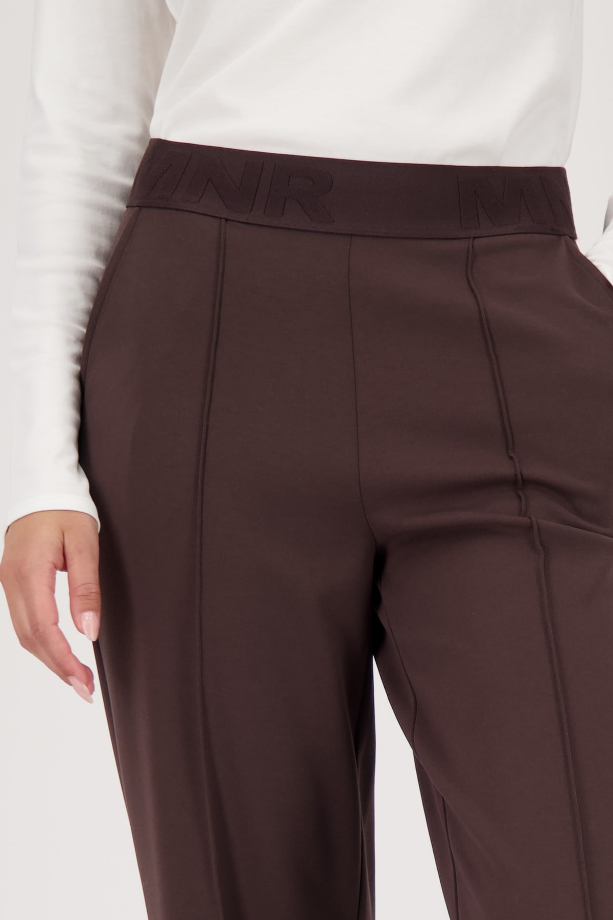 Monari Pantalon à pinces  Regular fit mit elastischem Bund
