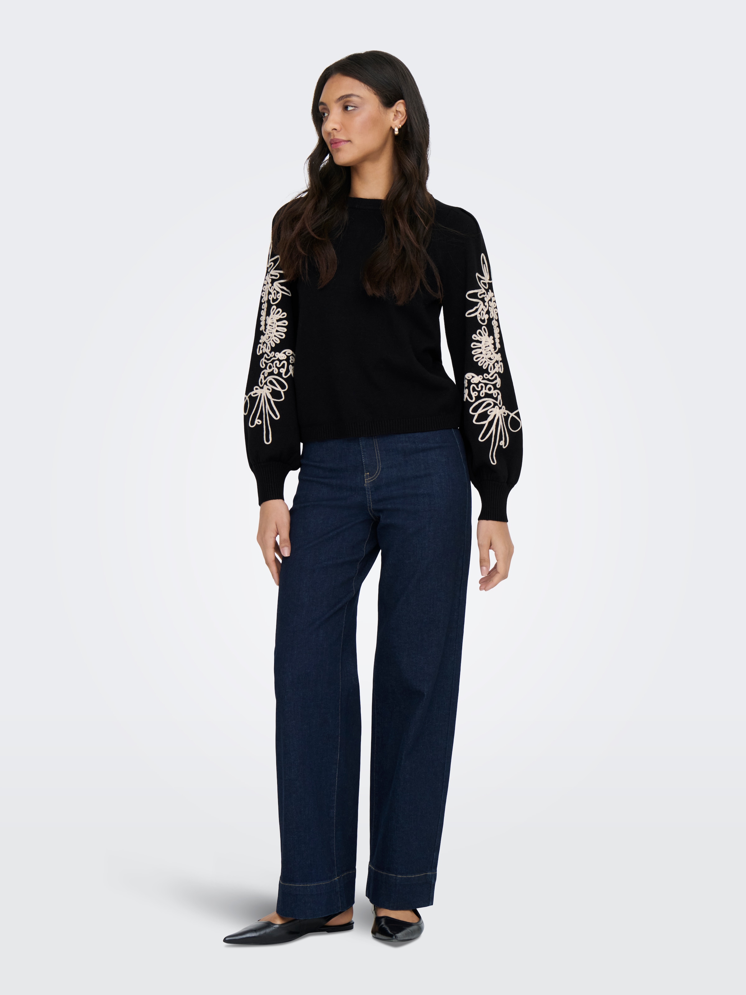 ONLY Strickpullover »ONLMAGNOLIA LS DETAIL PULLOVER KNT«