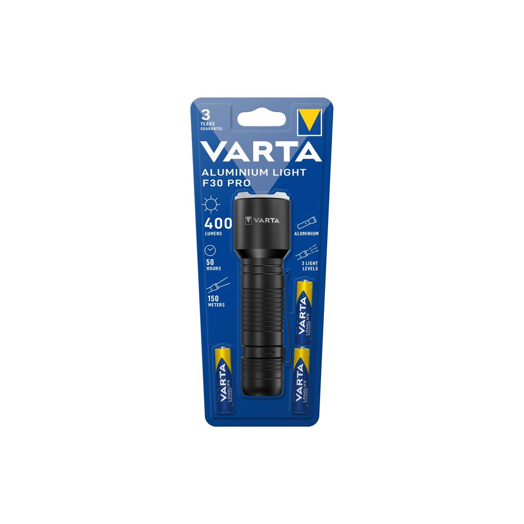 VARTA LED Taschenlampe »Aluminium Light«