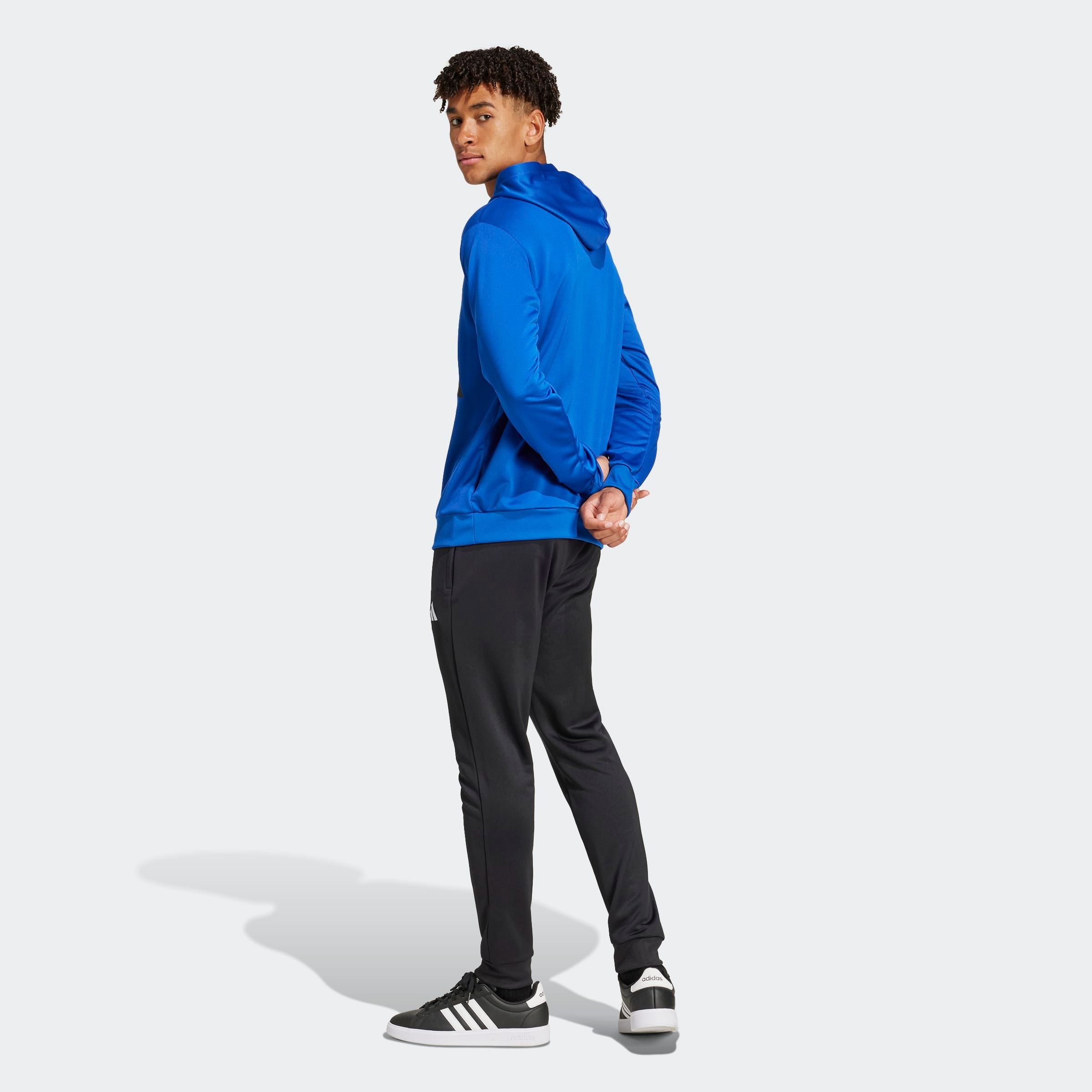 adidas Sportswear Trainingsanzug »M BL FT HD TS«, (2 tlg.), aus weichem French-Terry-Material, Hoodie