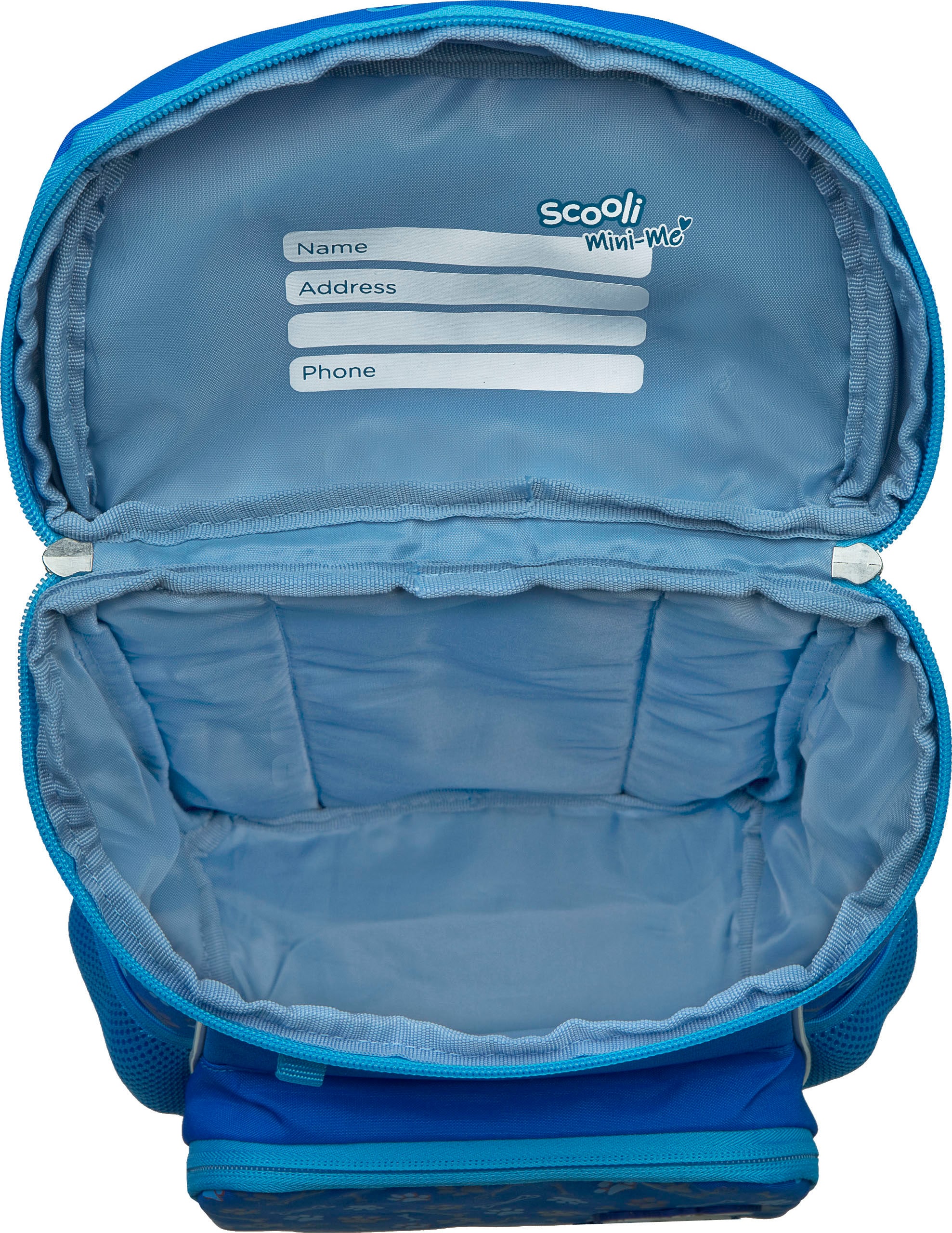 Scooli Sac à dos pour enfants »Mini-Me, Danny Dog« Reflektoren