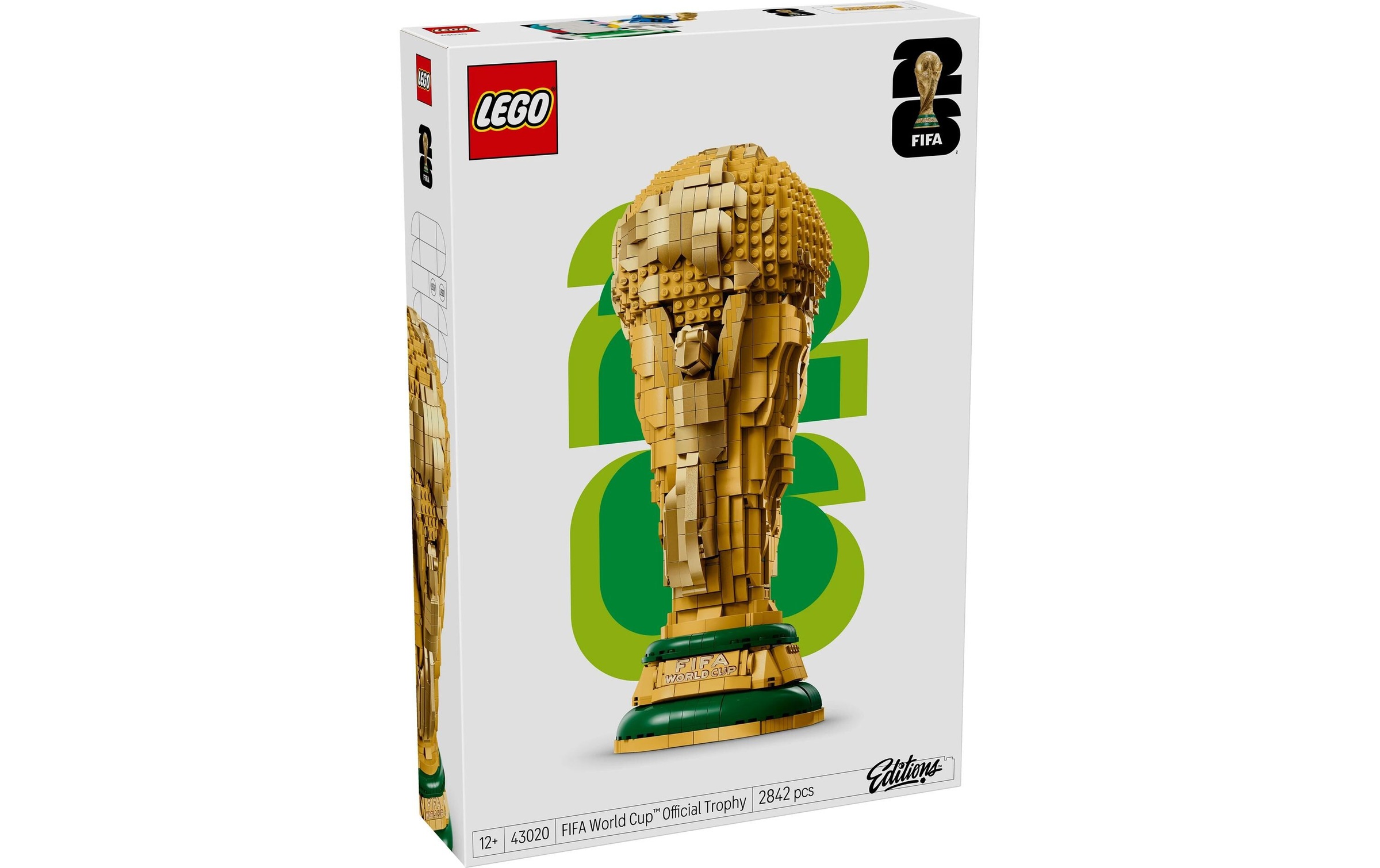 LEGO® Konstruktionsspielsteine »Offizieller Pokal der FIFA Fussball-Weltmeisterschaft (43020)« LEGO Editions Football