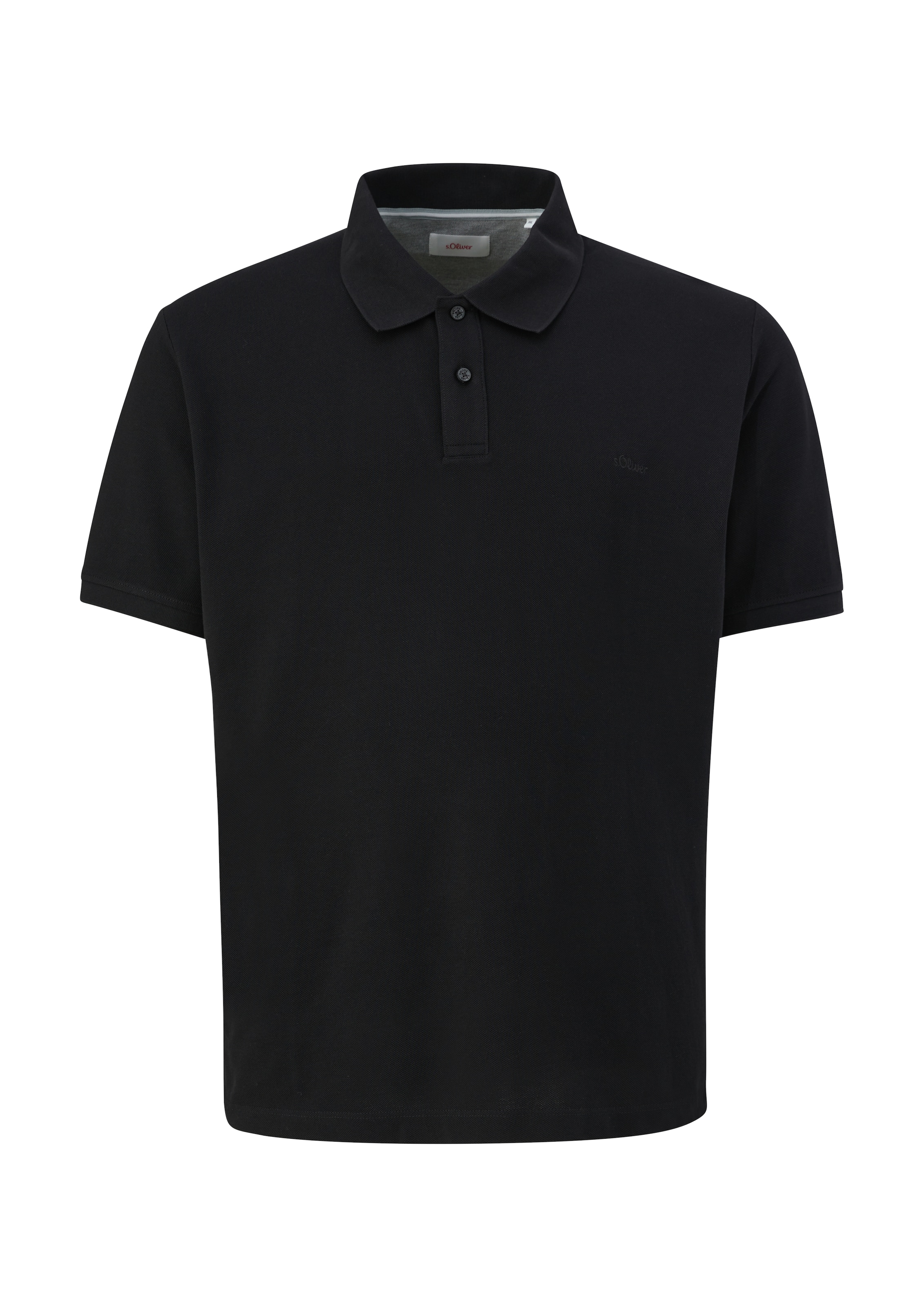 s.Oliver Men Big Sizes Polo Kurzarm-Polo aus Baumwolle - Grosse Grössen