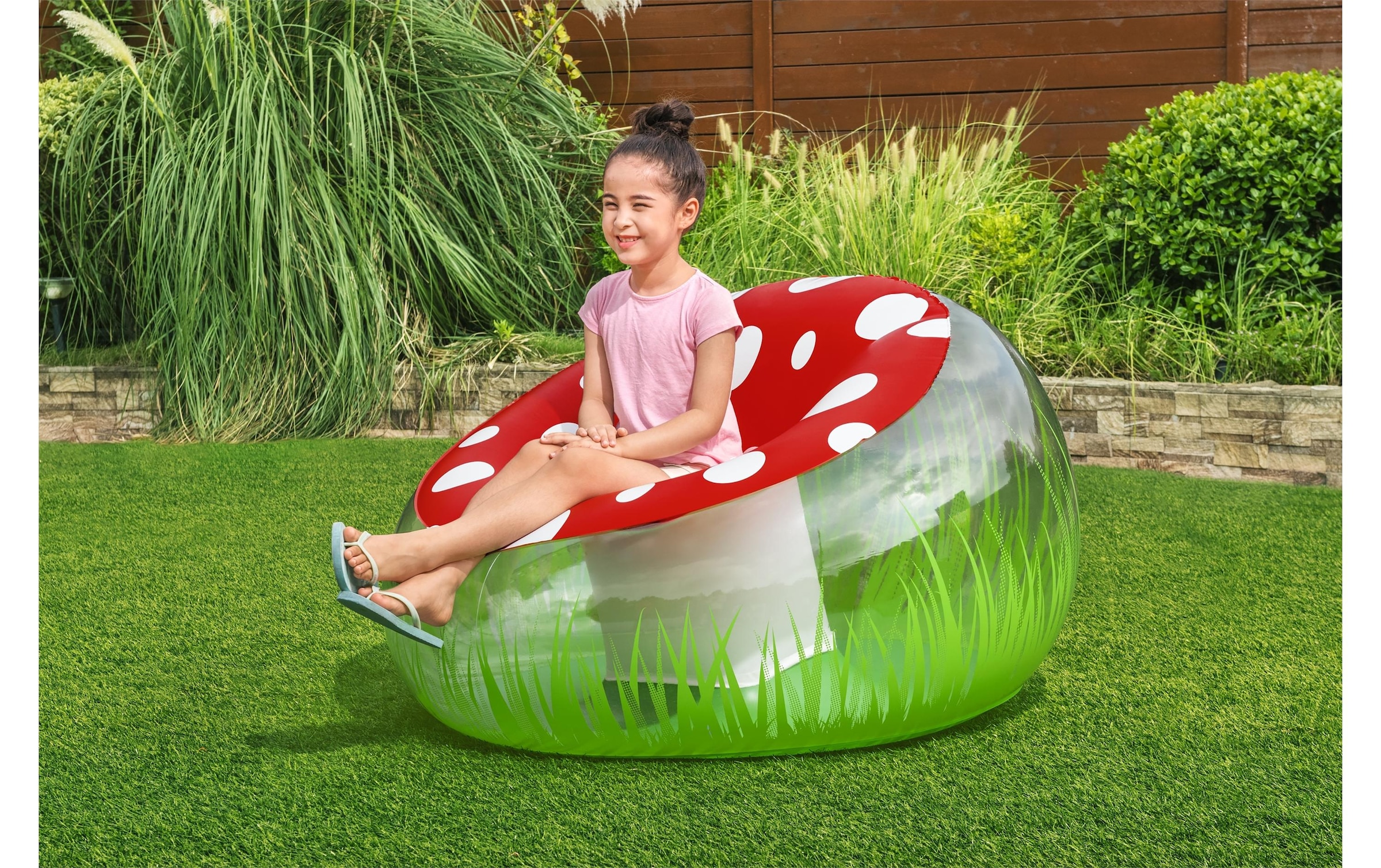 Bestway Luftsessel »Fliegenpilz 112 x 112 cm«