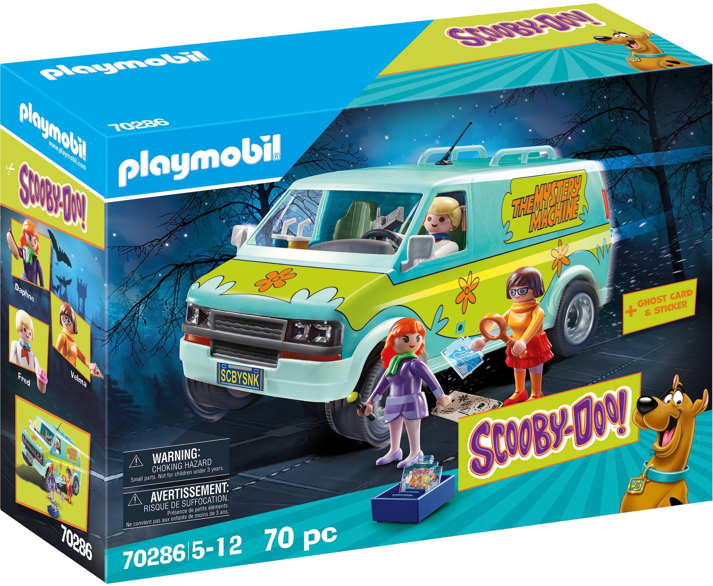 Image of Playmobil® Konstruktions-Spielset »Mystery Machine (70286), SCOOBY-DOO!«, (70 St.), Made in Germany bei Ackermann Versand Schweiz