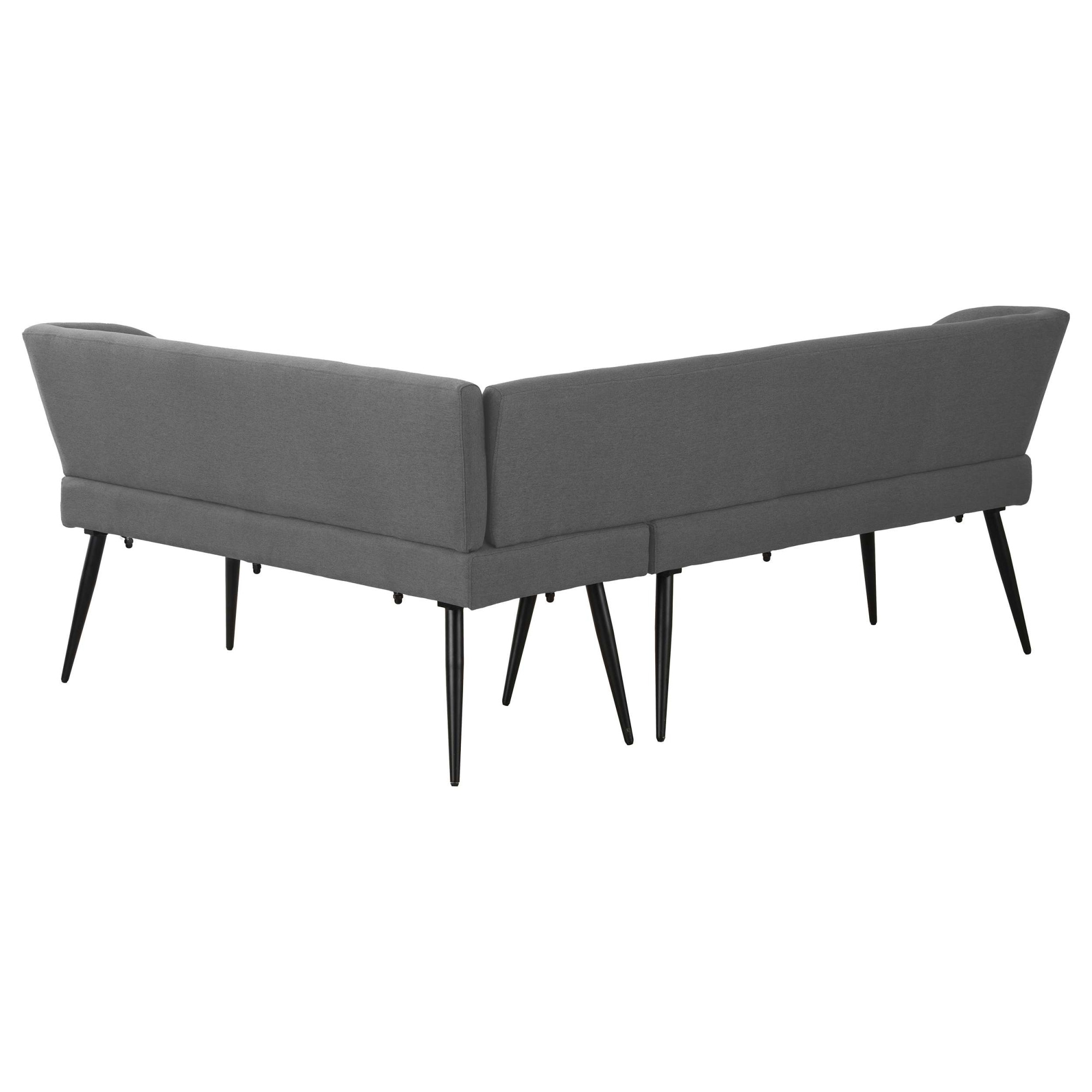 GOODproduct Eckbank »Lena« Sitz mit Federkern, pflegeleichtem Webstoff Bezug, Breite 192 cm