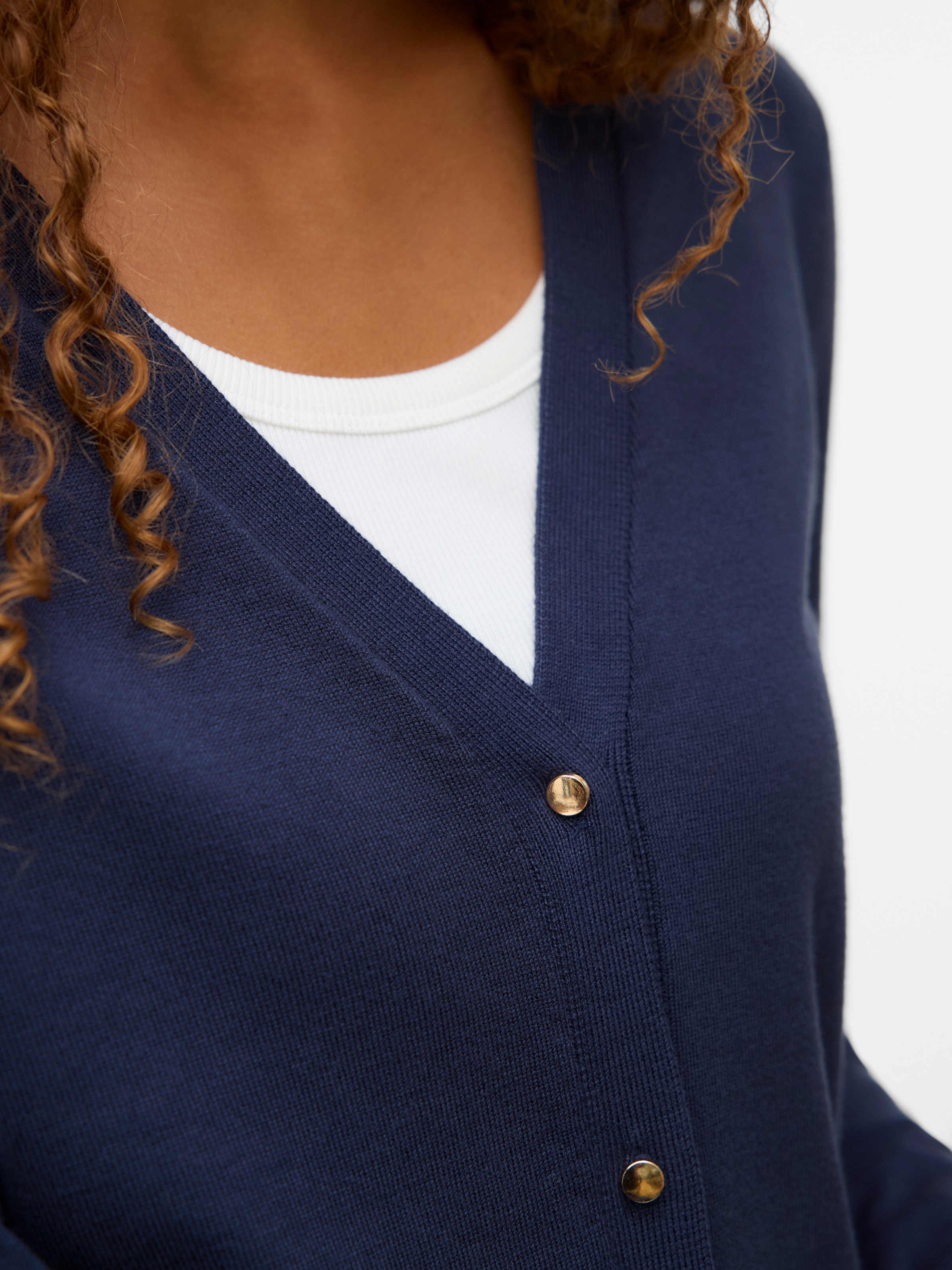 Vero Moda Strickjacke »VMSILJE LS V-NECK CARDIGAN GA NOOS«